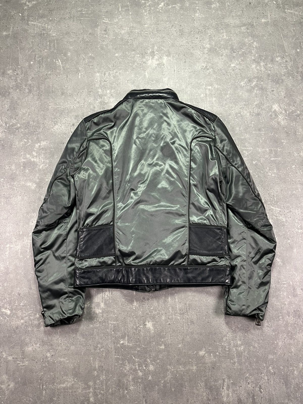 Dolce & Gabbana Dolce Gabbana FW 2007 Multi Zipper Cargo Leather Jacket 50 Size US M / EU 48-50 / 2 - 2 Thumbnail