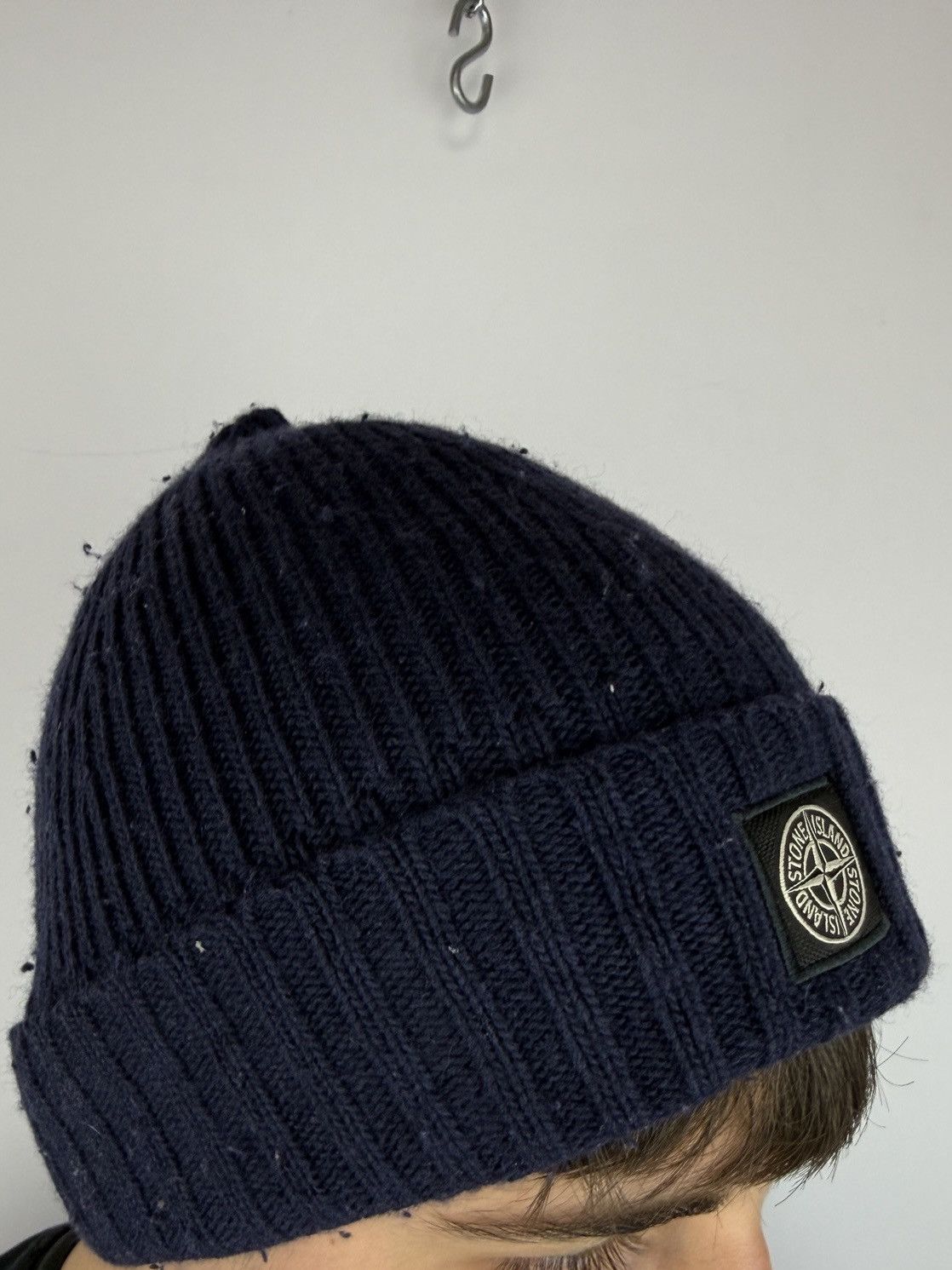 Stone Island Blue Stone Island beanie Size ONE SIZE - 2 Thumbnail