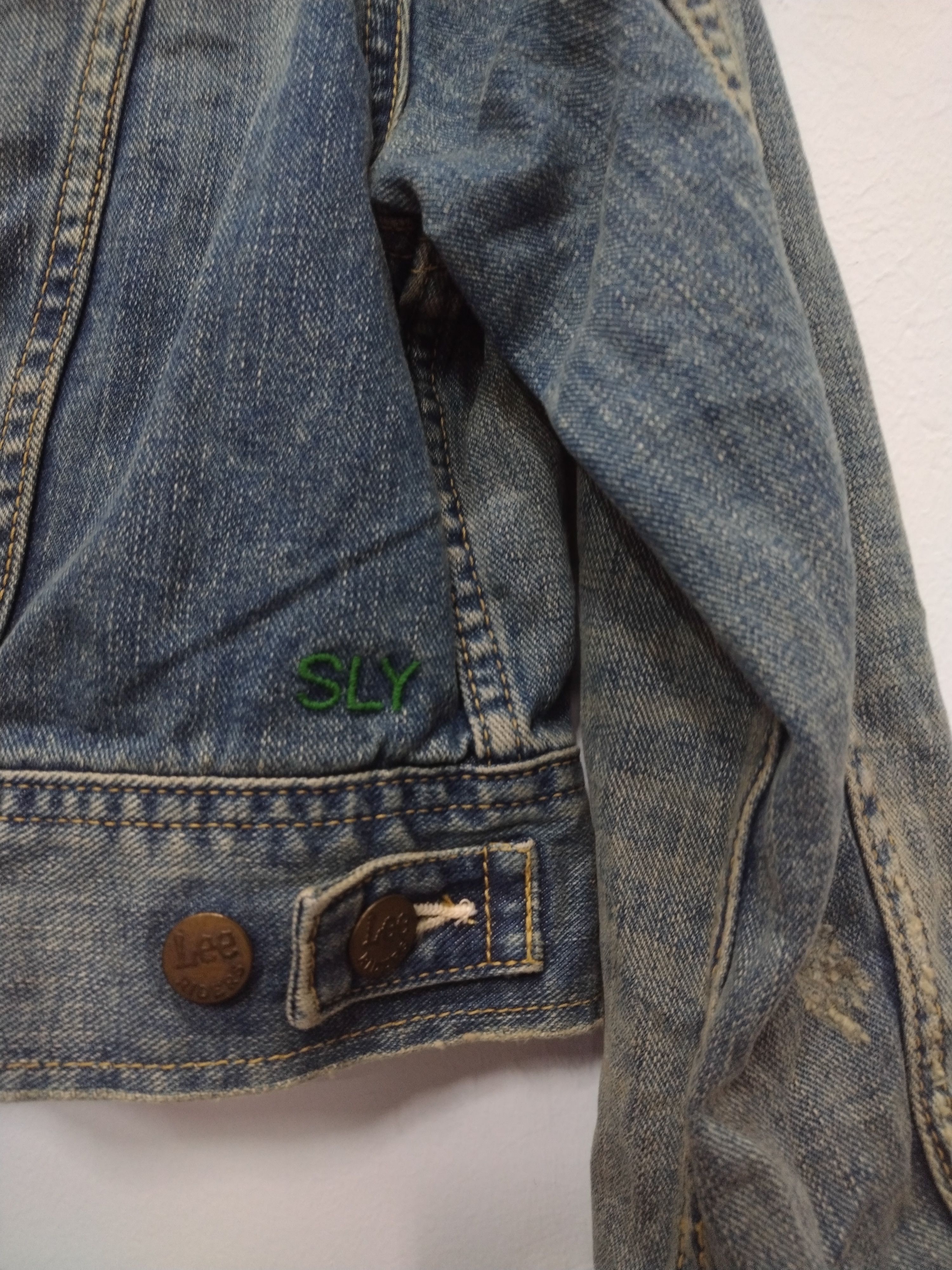 Lee Vintage steals Distressed Design LEE RIDERS Denim Jacket Size M / US 6-8 / IT 42-44 - 17 Thumbnail