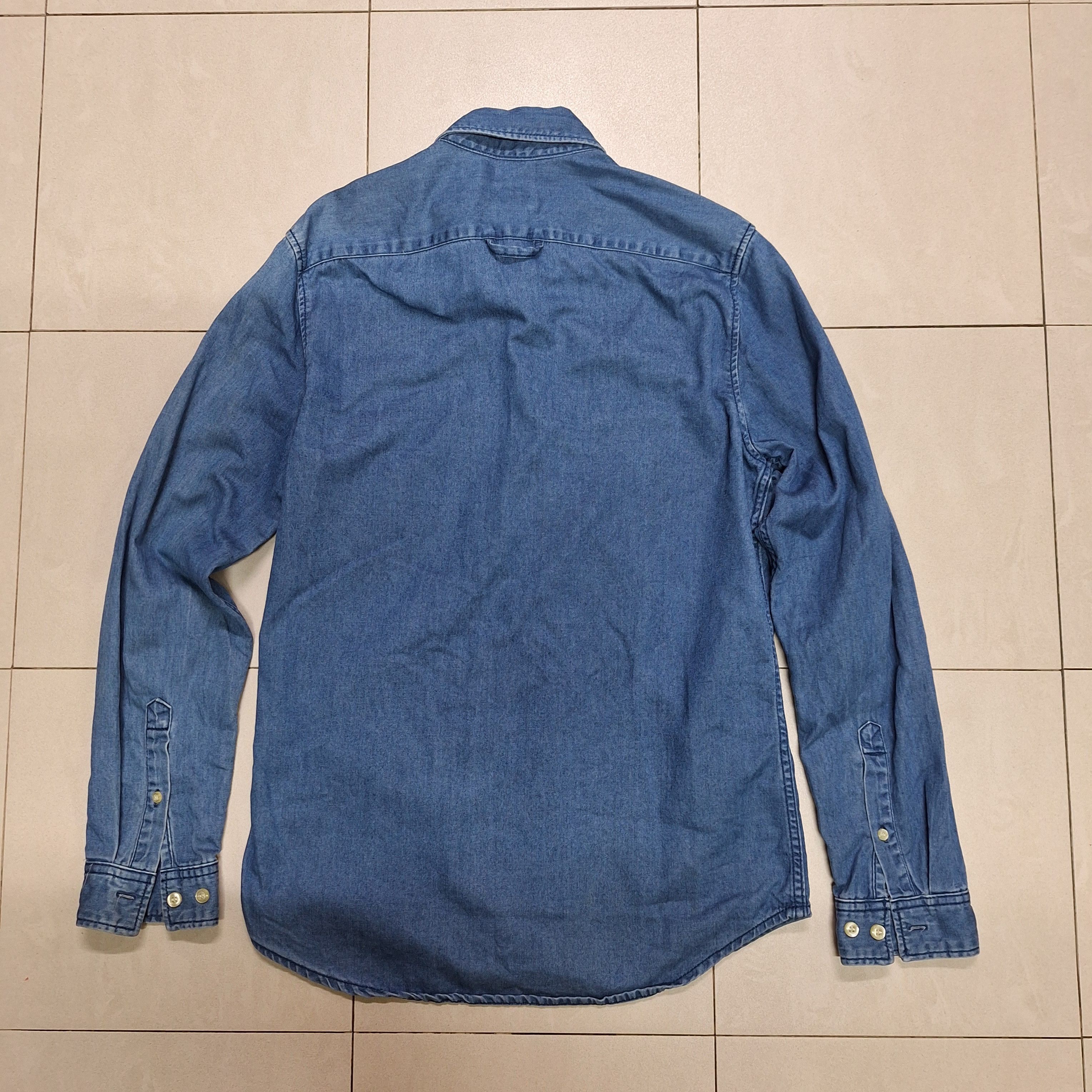 H&M H&M Button Up Denim Shirt Size US XS / EU 42 / 0 - 8 Thumbnail