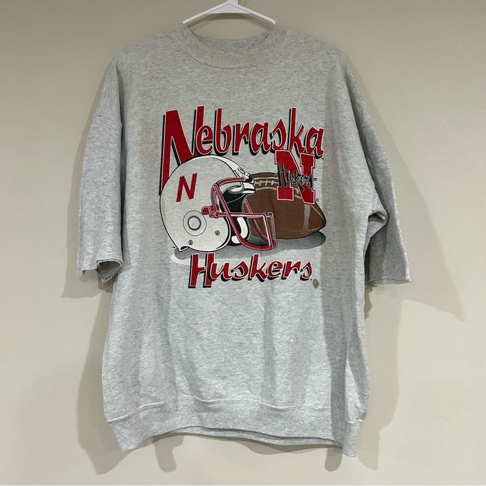 Other Vintage Nebraska Huskers Cut Sleeves Sweater Size US XL / EU 56 / 4 - 1 Thumbnail