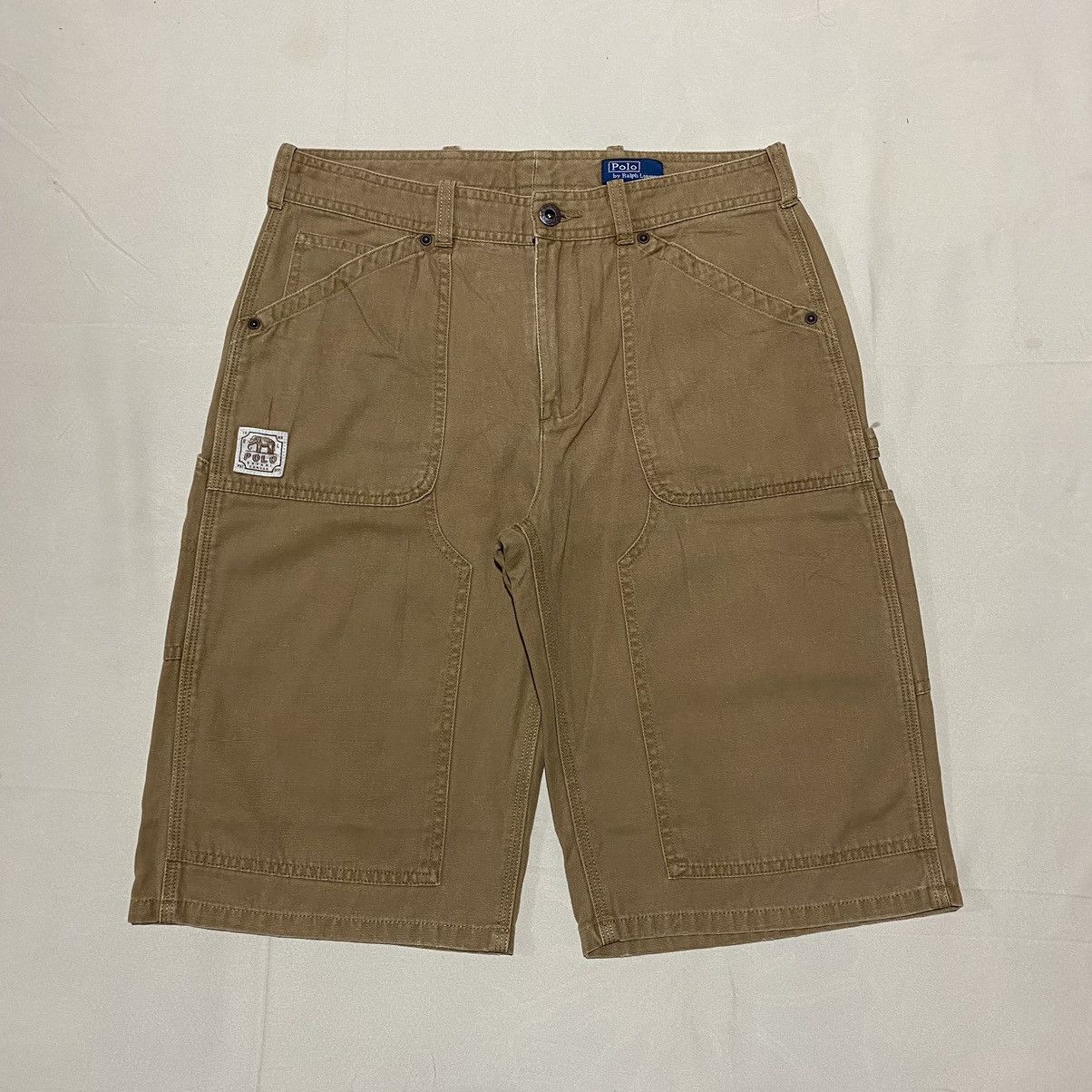 Polo Ralph Lauren Vintage Polo By Ralph Lauren Carpenter Shorts Size US 30 / EU 46 - 1 Thumbnail