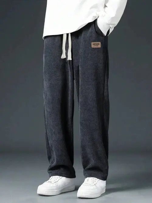 Japanese Brand corduroy Straight-Leg Pants Casual fit trousers Size US 30 / EU 46 - 4 Thumbnail