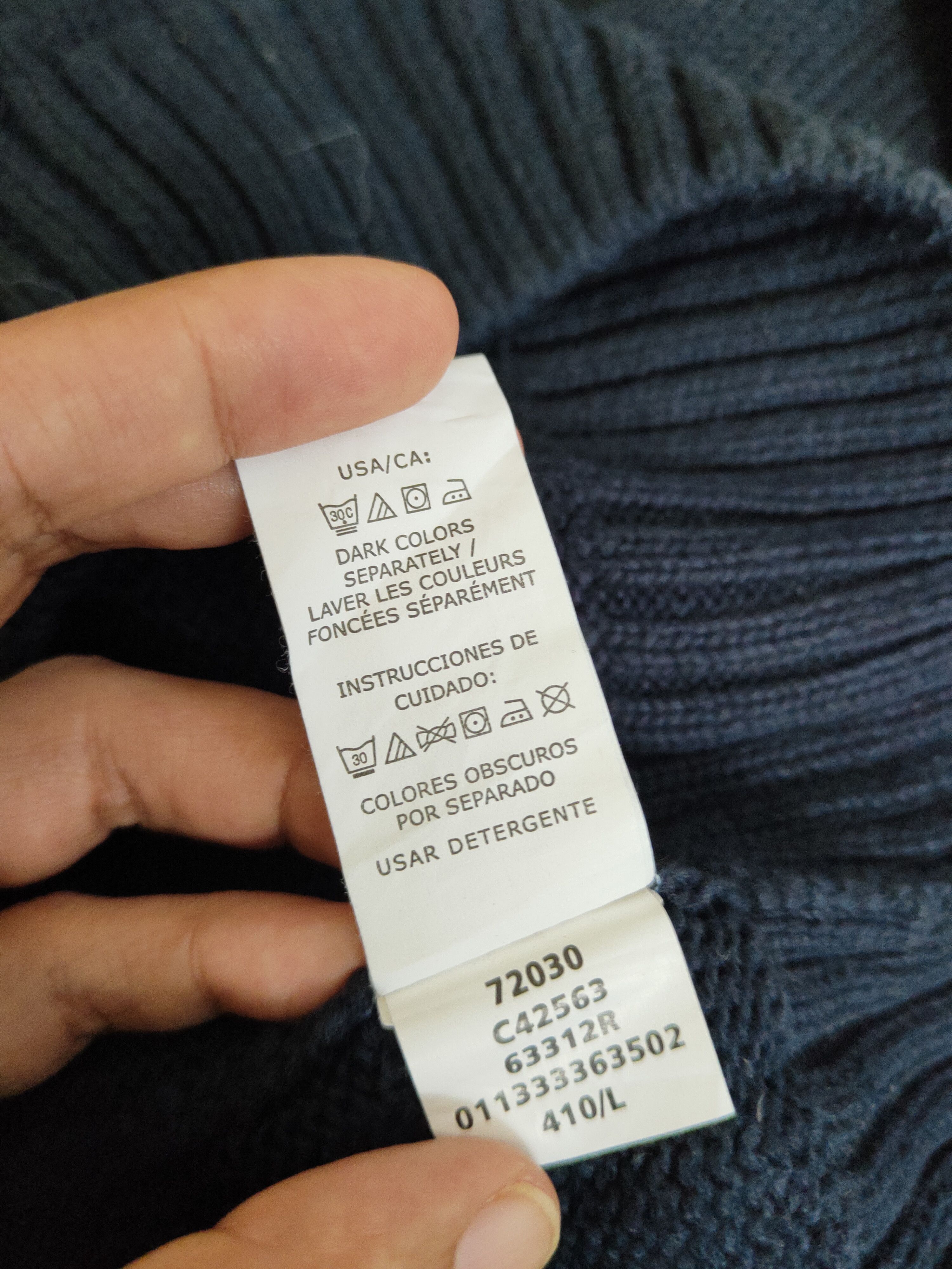 Chaps DL Chaps Navy Knitwear Sweatshirts #46-1015 Size US L / EU 52-54 / 3 - 11 Thumbnail