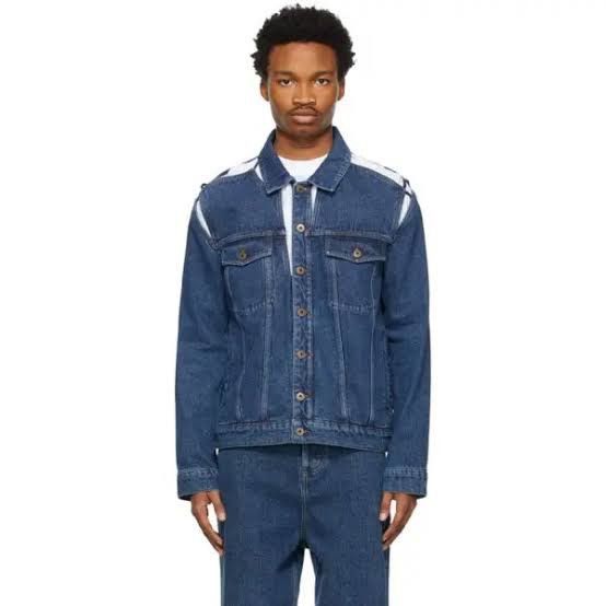 Y/Project Denim Classic Peep Show Jacket Size US S / EU 44-46 / 1 - 1 Thumbnail