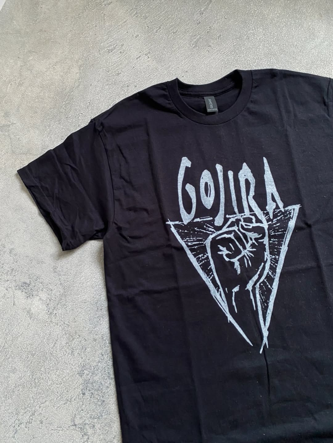 Band Tees Gojira Rock Band Tee Graphic Punk Metal Black Large Size US L / EU 52-54 / 3 - 1 Thumbnail