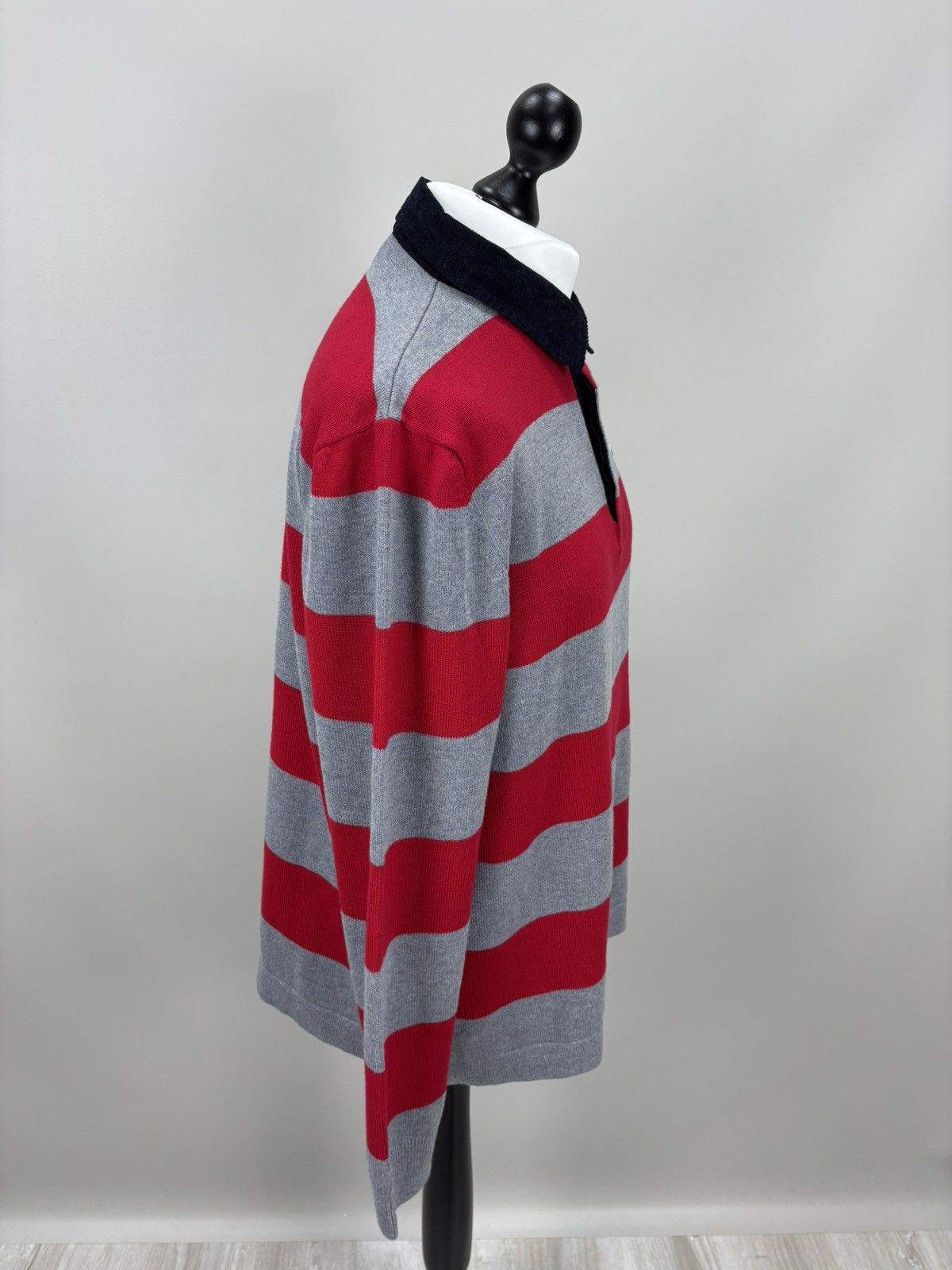 Lacoste Mens vintage long sleeve sweater rugby Lacoste Size 7 Size US L / EU 52-54 / 3 - 6 Thumbnail