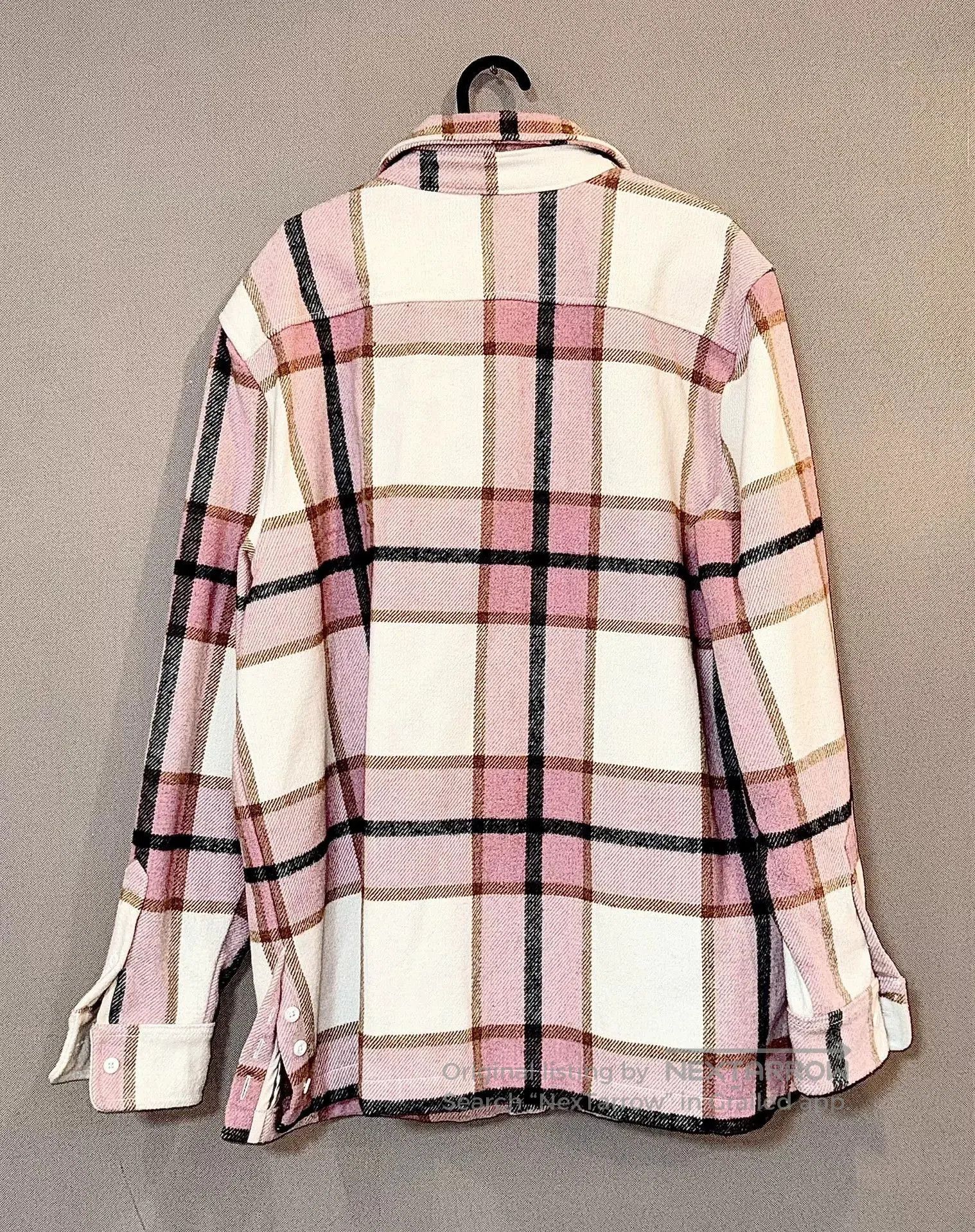 Kith KITH NYC OG Pink Plaid Wool Shirt. Size US L / EU 52-54 / 3 - 2 Thumbnail