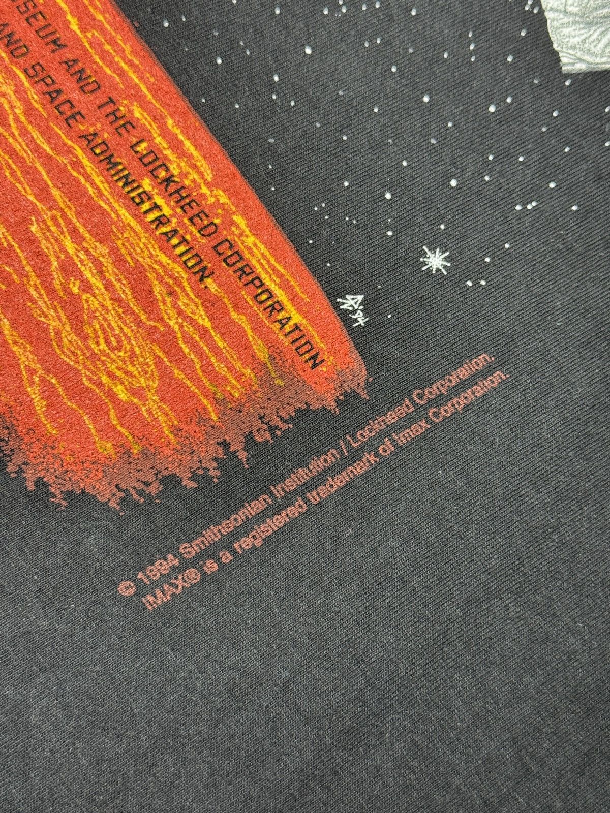 Hanes 90s Destiny In Space Nasa Astronaut Movie Promo XL T Shirt Size US XL / EU 56 / 4 - 3 Thumbnail