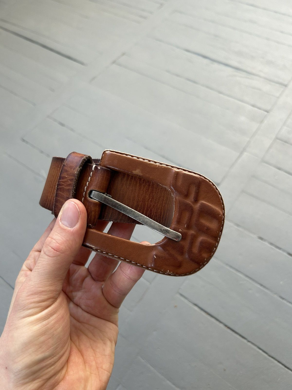 Miss Sixty Miss Sixty vintage leather belt Size ONE SIZE - 1 Thumbnail