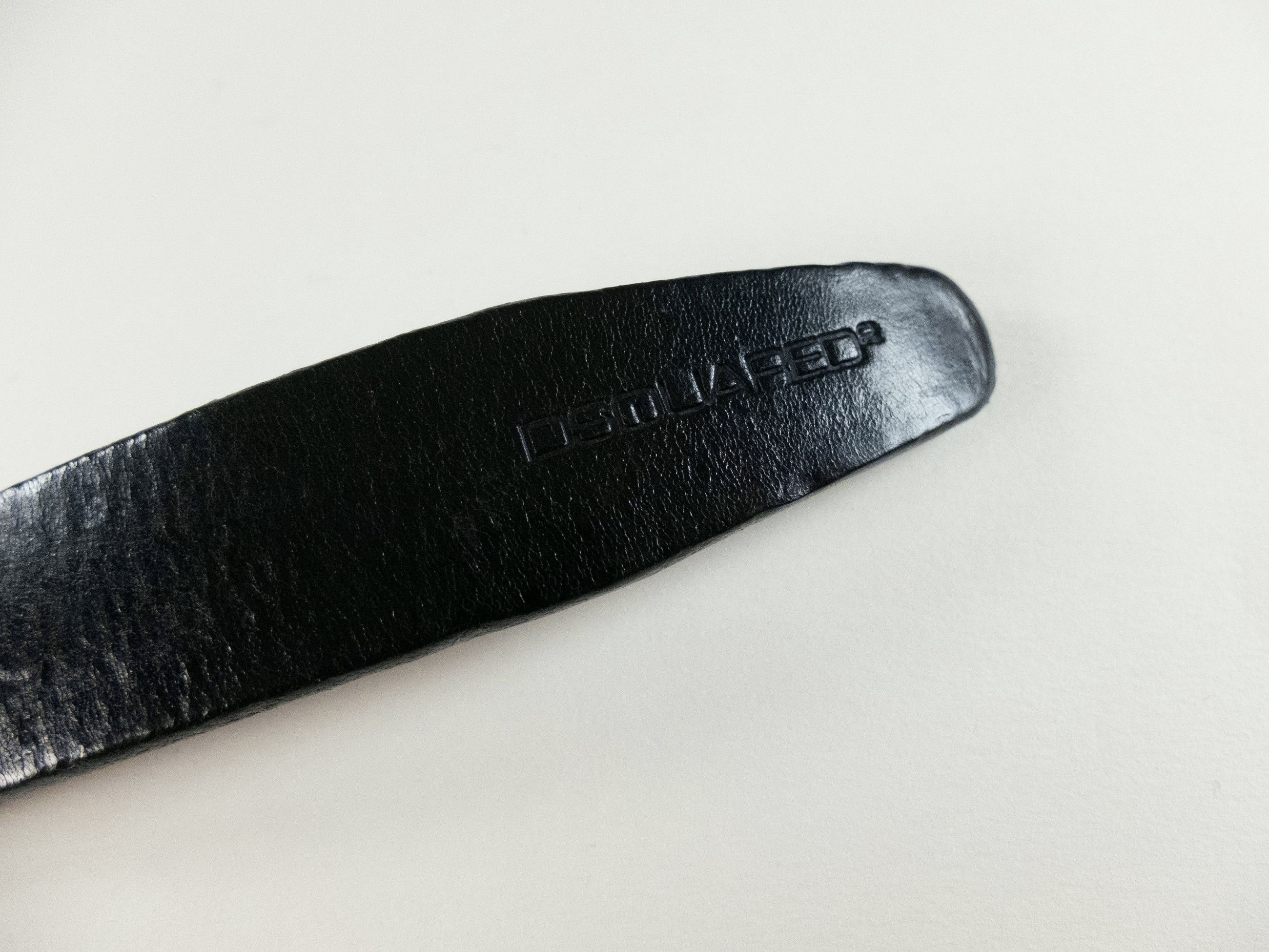 Dsquared2 DSQUARED2 black leather belt Large (fits 40 inch waist) Size 40 - 5 Thumbnail