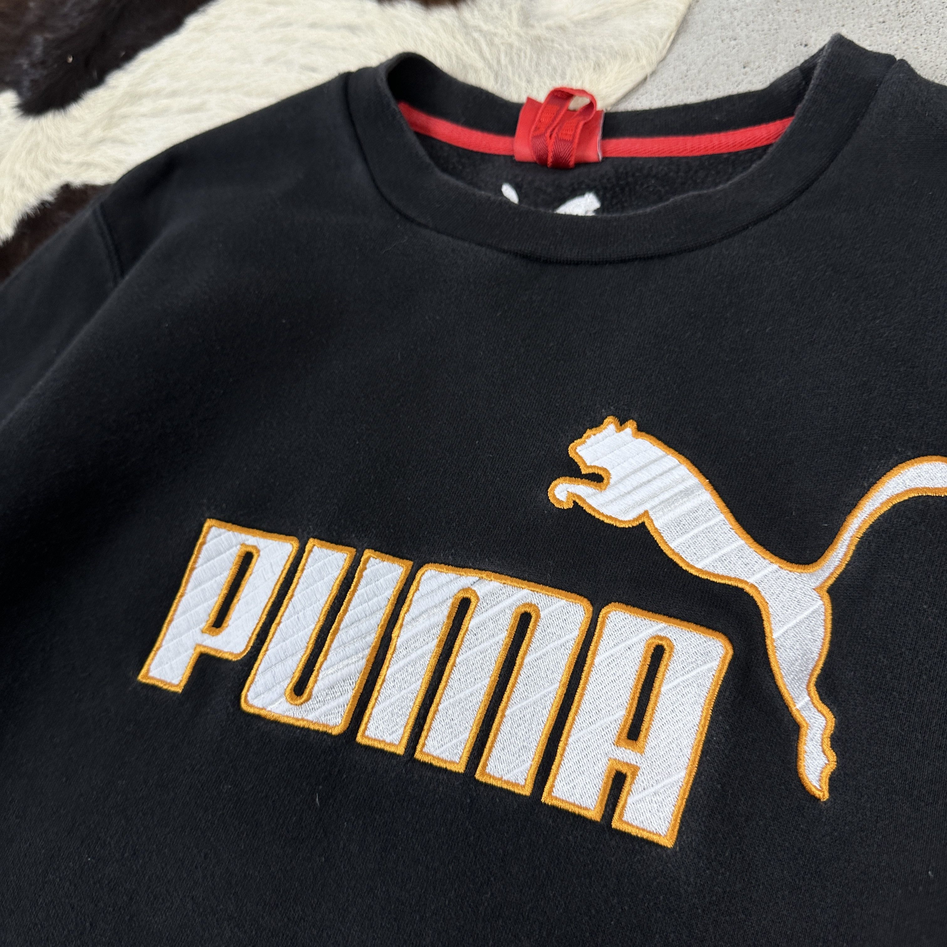 Puma × Vintage Vintage Y2K Sportswear Streetwear Puma Sweatshirt Size US M / EU 48-50 / 2 - 2 Thumbnail