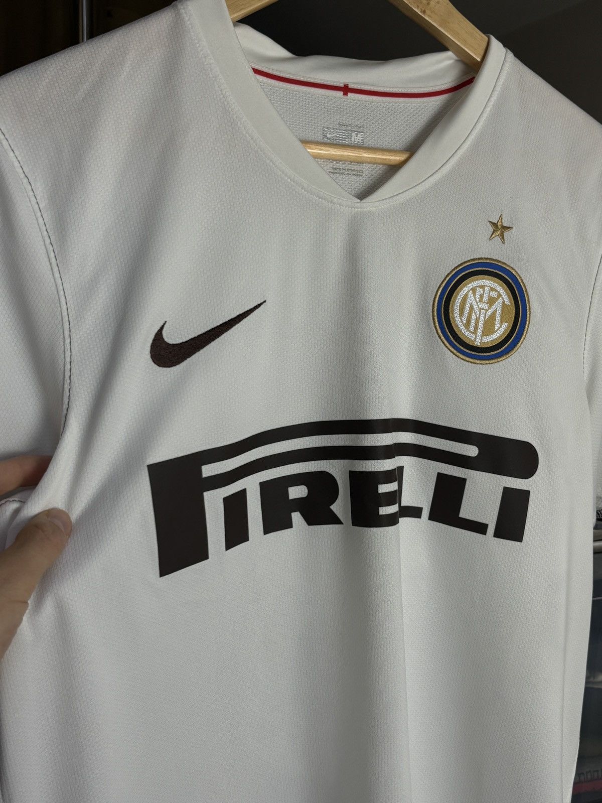 Nike Nike Inter Milan 2008 Soccer Jersey #8 Ibrahimovic Size US M / EU 48-50 / 2 - 5 Thumbnail