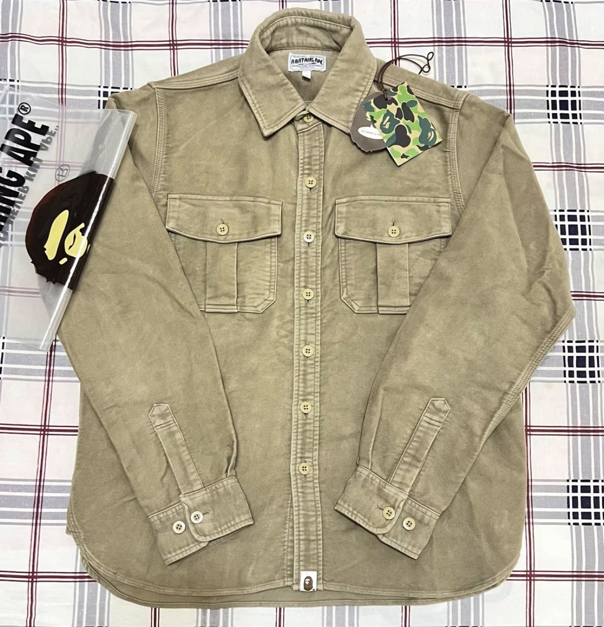 Bape BAPE OG Nigo Era Vintage Washed French Terry Coach Jacket Size US L / EU 52-54 / 3 - 1 Thumbnail