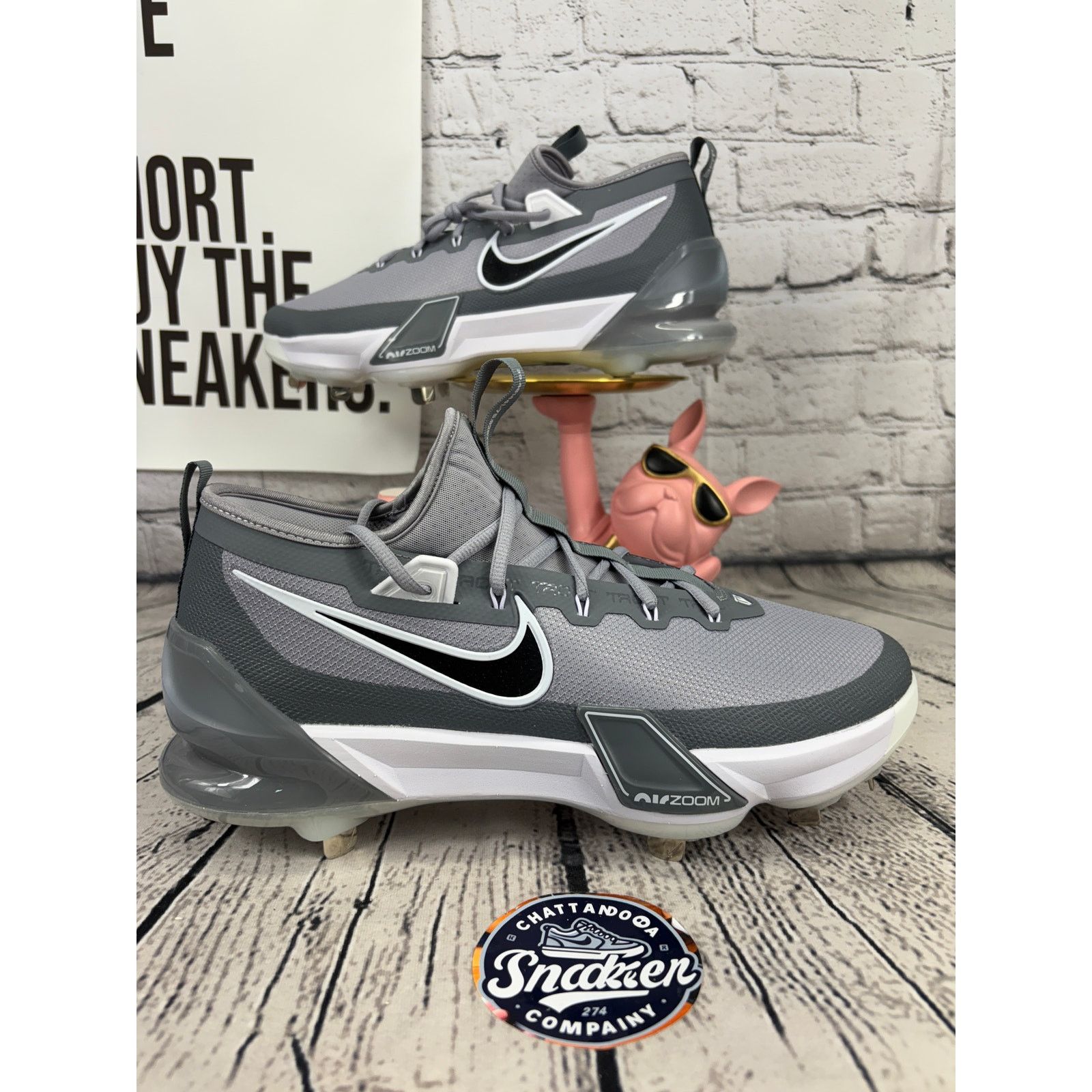 Nike Nike Force Zoom Trout 9 Elite Baseball Metal Cleat Mens 12.5 Size US 12 / EU 45 - 1 Thumbnail