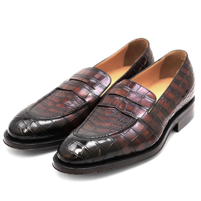 Louis Vuitton Louis Vuitton Louis Vuitton Crocodile Loafers Leather Shoes DUTY FREE for USA Size ONE SIZE - 1 Thumbnail