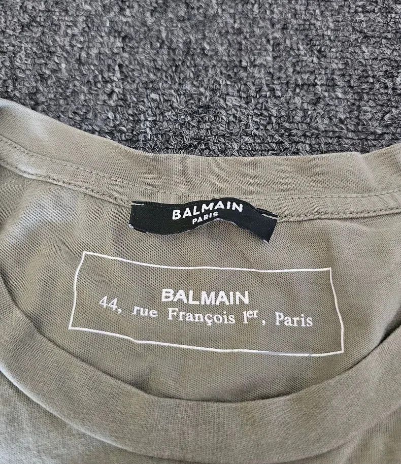 Balmain Balmain Men's Short Sleeve T. Size US M / EU 48-50 / 2 - 3 Thumbnail