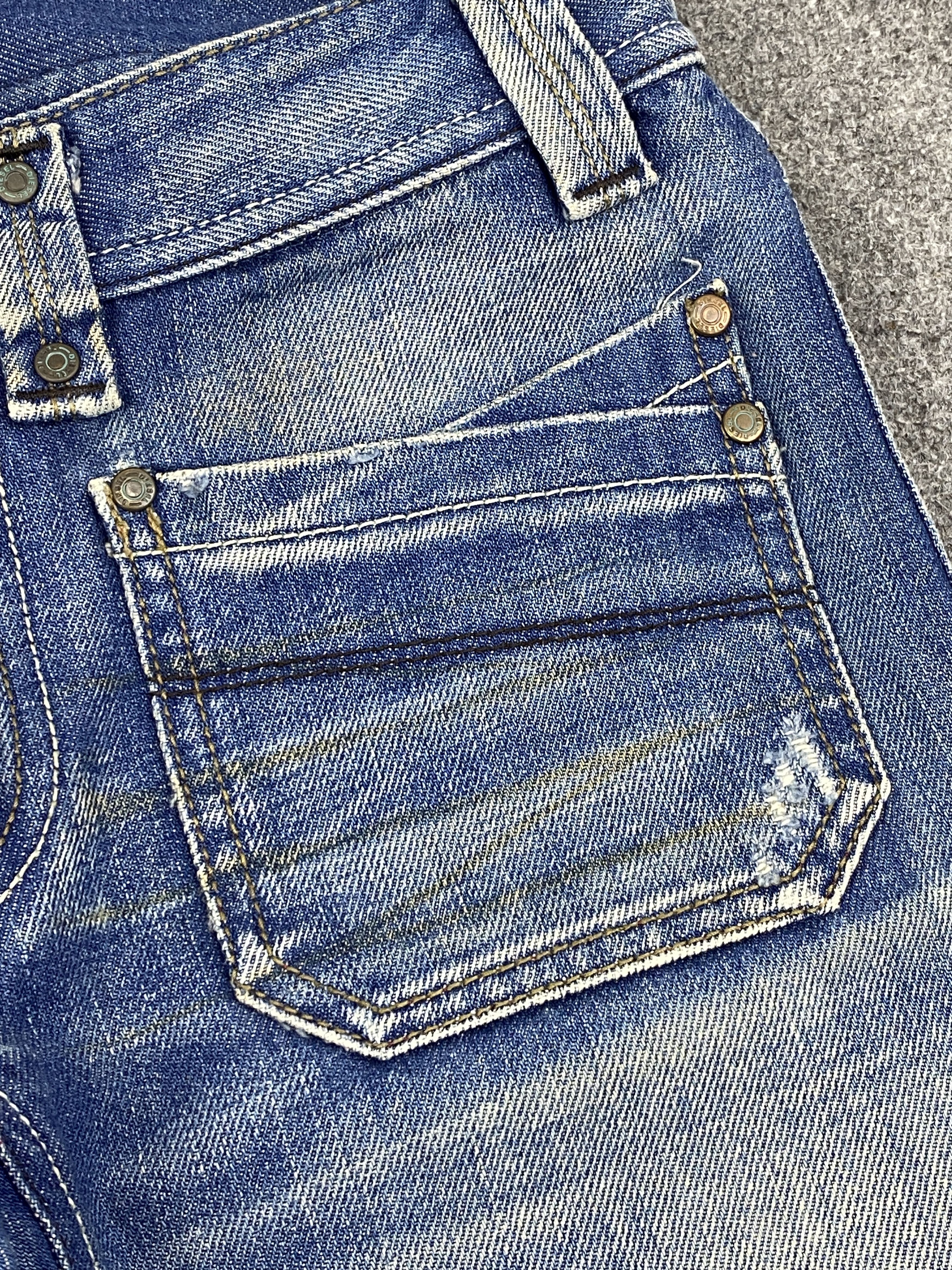 Diesel Vintage Diesel Multi Pocket Denim Blue Jeans DP2744 Size US 28 / EU 44 - 15 Thumbnail