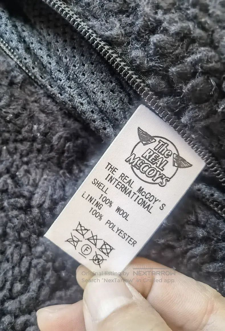 The Real McCoy's The Real McCoys Wool outdoor jacket Size US XL / EU 56 / 4 - 3 Thumbnail