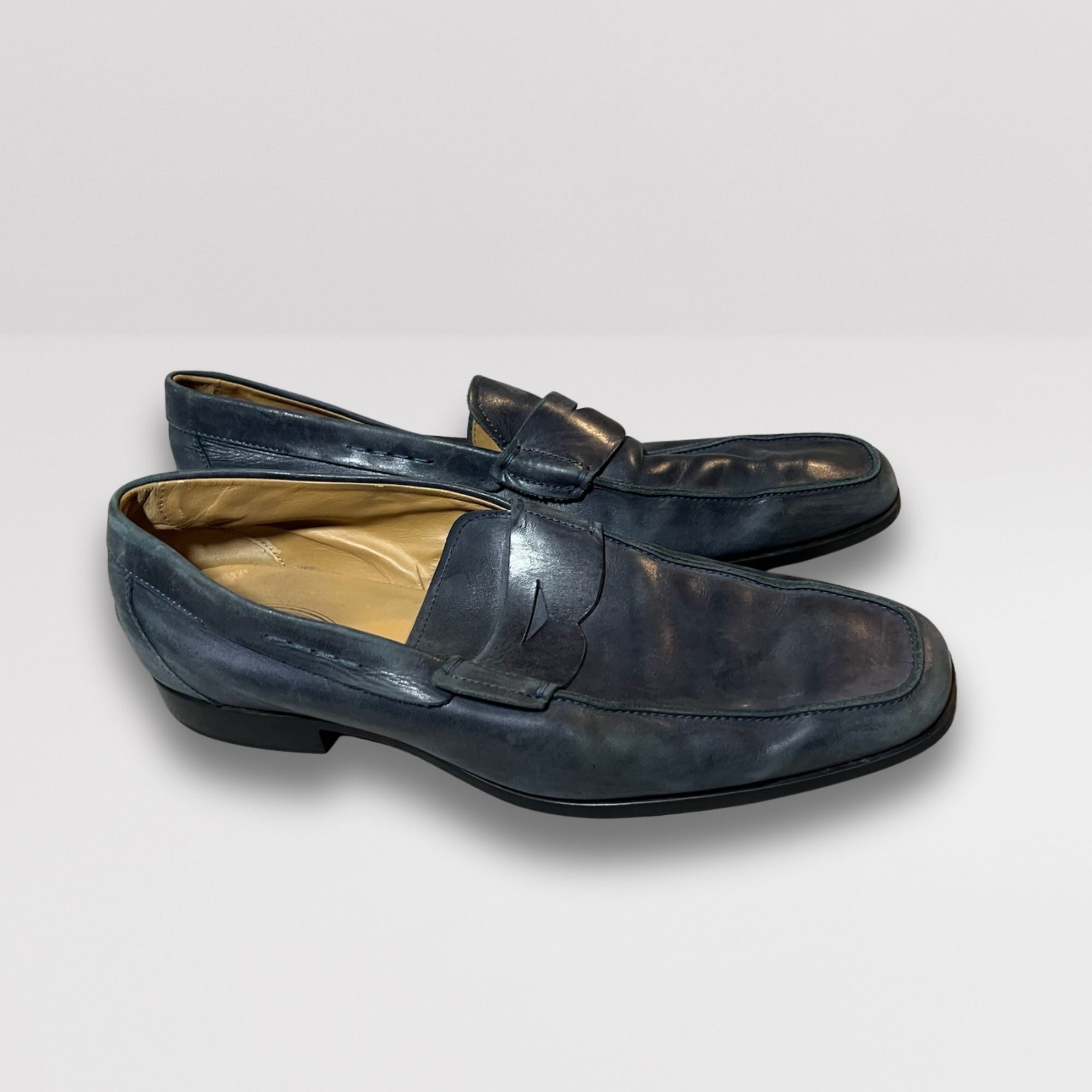 Tod's Tods Size 11 Black Leather Loafers For Men Size US 11 / EU 44 - 3 Thumbnail
