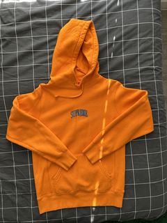 Supreme Orange Hoodie | Grailed