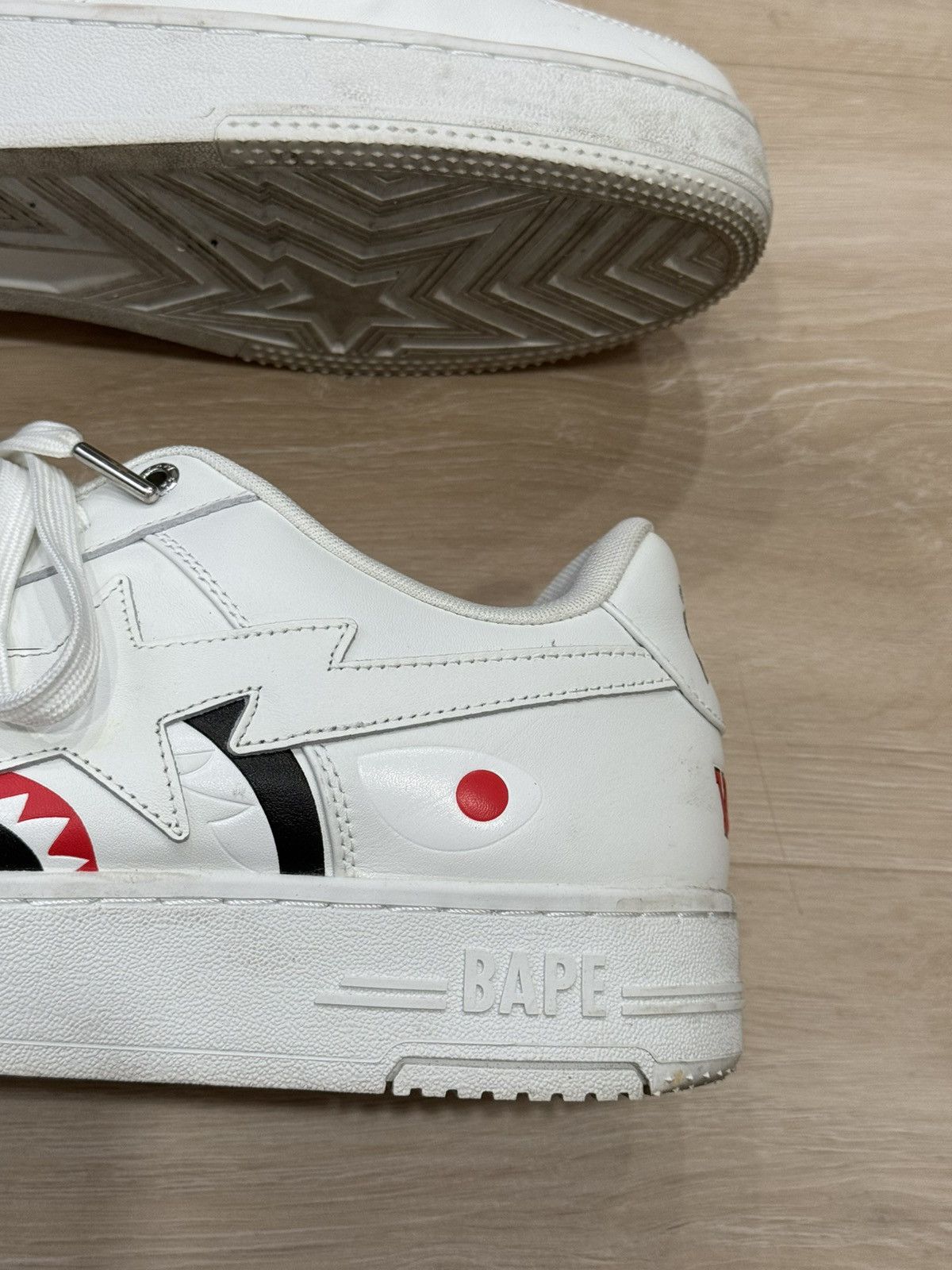 Bape Bapesta MA 2 Shark Sneakers Size US 13 / EU 46 - 7 Thumbnail