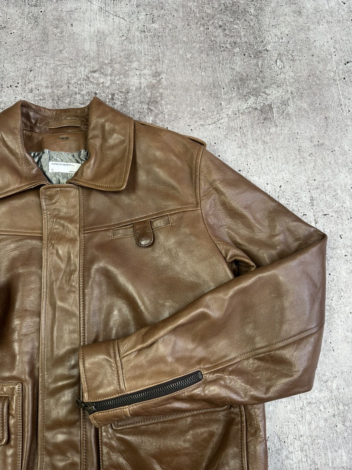 Porsche Design 000/600 Porsche Design Limited Edition Leather Jacket Size US XL / EU 56 / 4 - 2 Thumbnail