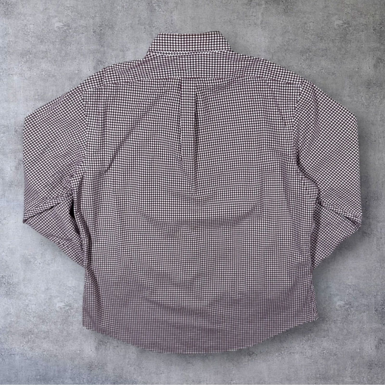 Ralph Lauren Ralph Lauren Custom Fit Red White Check Long Sleeve Button-Down Cotton Shirt XL Mens Size US XL / EU 56 / 4 - 2 Thumbnail