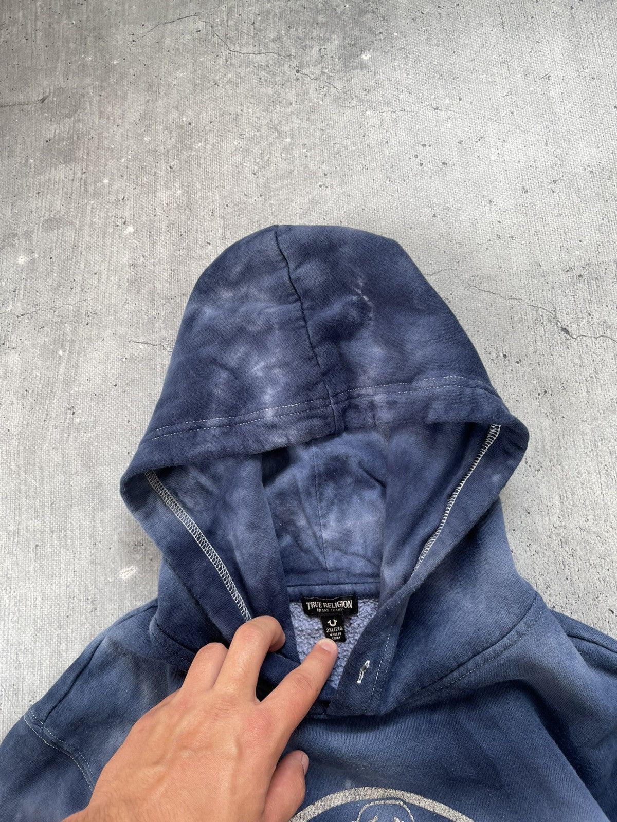 True Religion Vintage True Religion Hoodie Big Logo Japan Y2K Size US XL / EU 56 / 4 - 5 Thumbnail