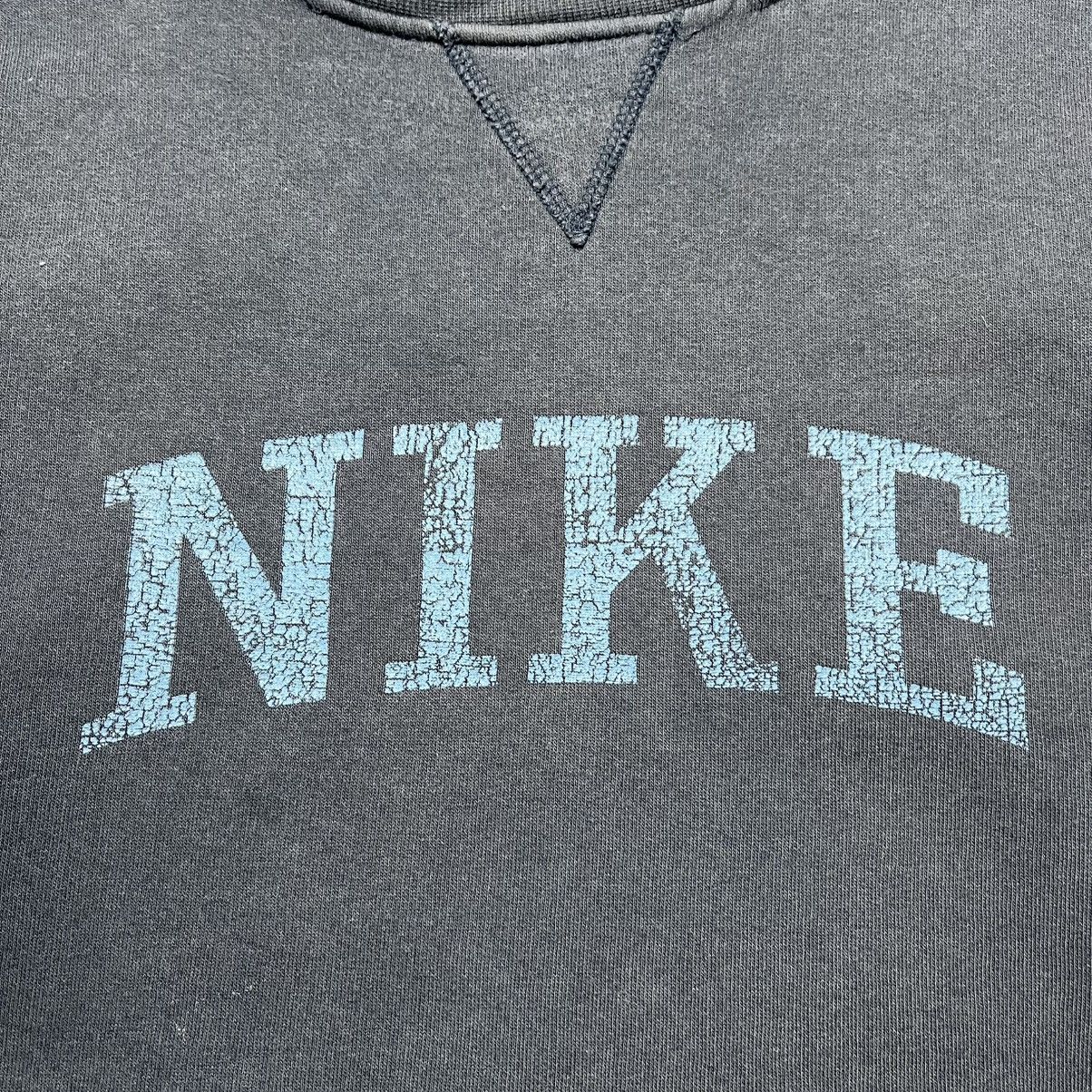 Nike Vintage Nike Central Logo Sweatshirt Swoosh Y2K Streetwear Size US L / EU 52-54 / 3 - 4 Thumbnail