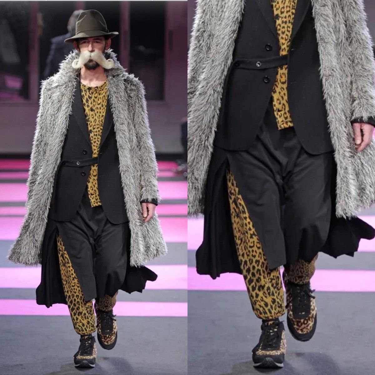 Yohji Yamamoto Yohji Yamamoto Pour Homme Switching Wrap Skirt Size US 34 / EU 50 - 1 Thumbnail
