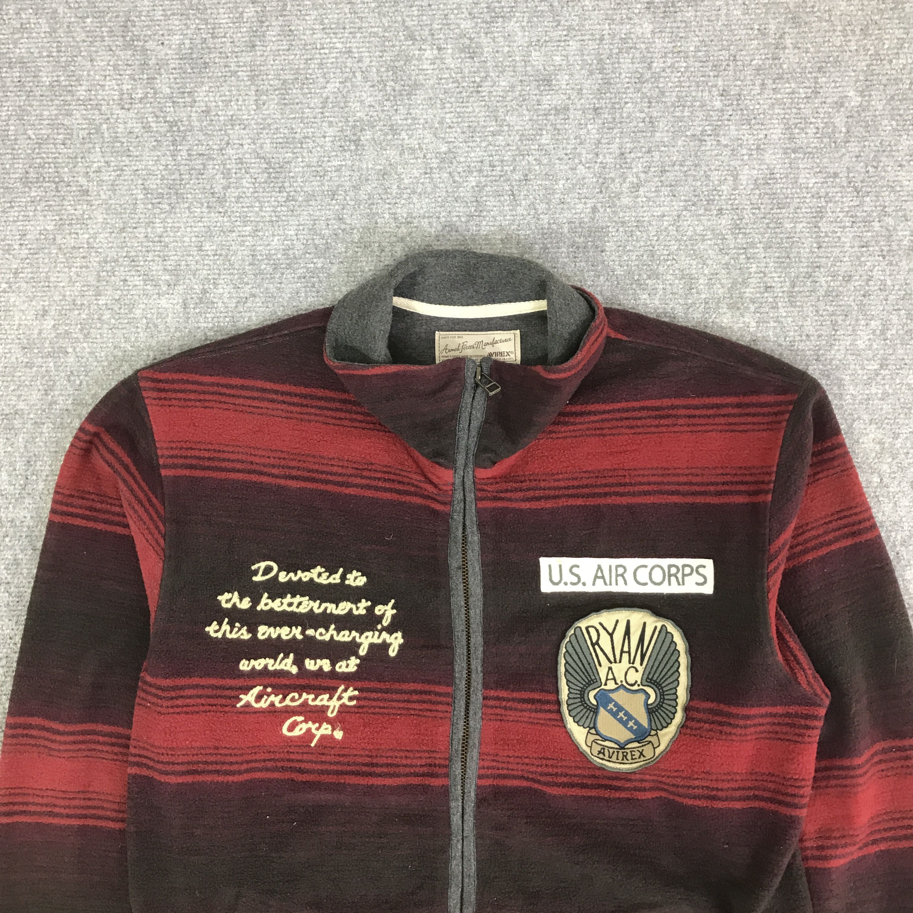 Avirex AVIREX U.S. CORPS ZIPPER JACKET K124B6 Size US M / EU 48-50 / 2 - 2 Thumbnail