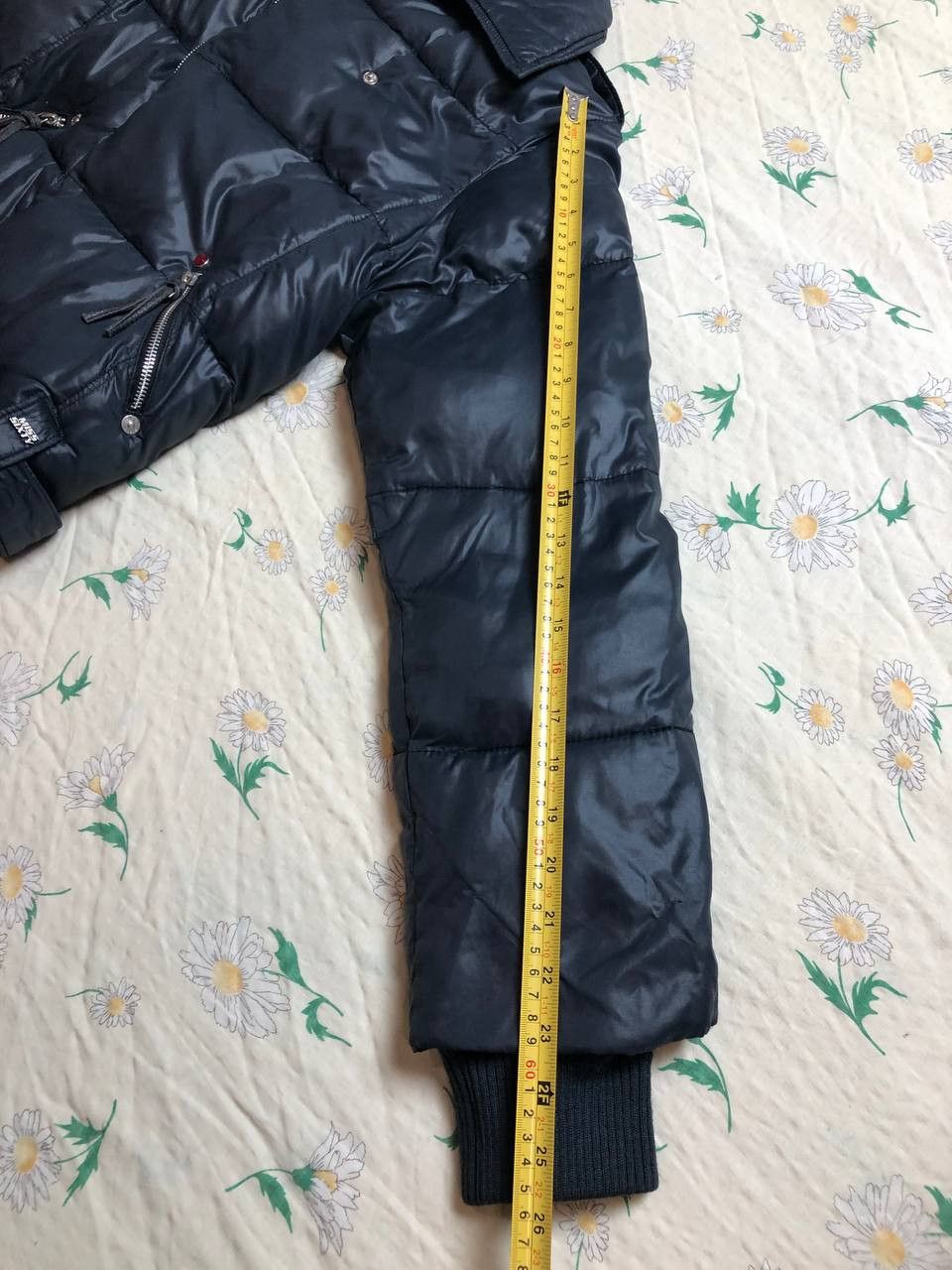 Miss Sixty Miss Sixty Black Puffer Moto Jacket Asymmetric Zip Biker Y2K Size S / US 4 / IT 40 - 6 Thumbnail