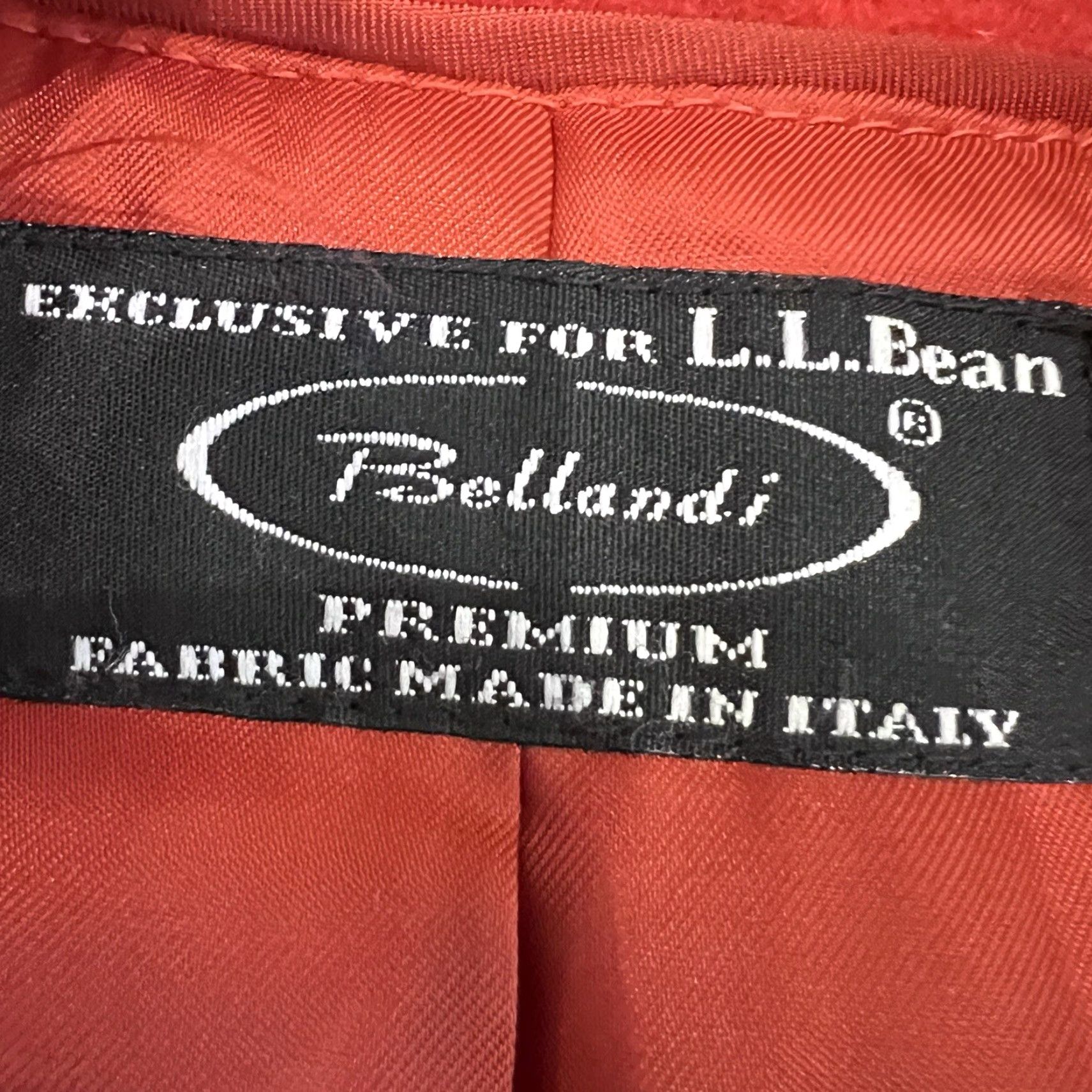 Vintage LL Bean Coat Bellandi Lambswool Peacoat Style Size 16 Regular Made In Italy Size XXL / US 16-18 / IT 52-54 - 6 Thumbnail