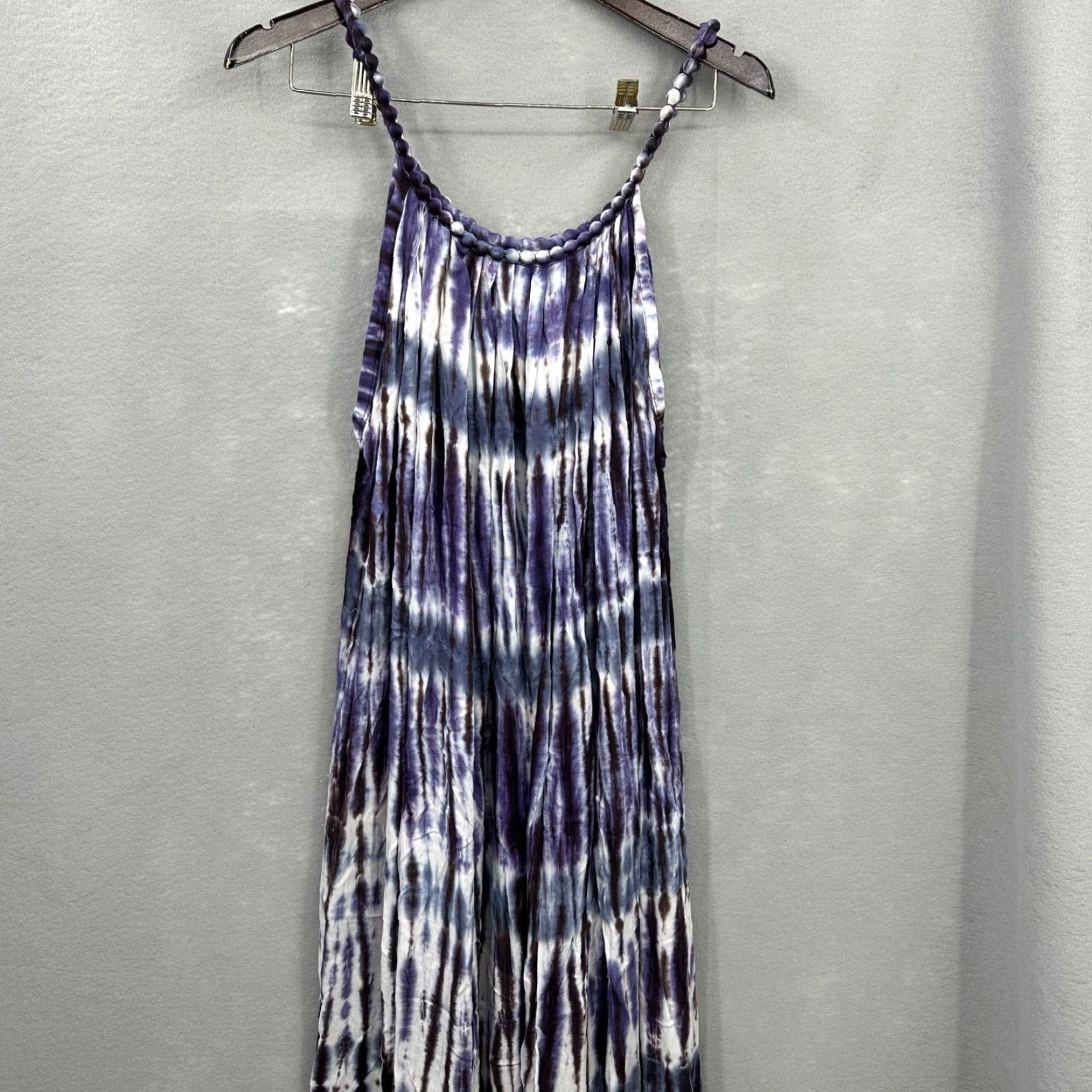 Vintage Rimba Bali Dress Womens Large Sundress Tie Dye Boho Cottagecore Bubble Accent Size L / US 10 / IT 46 - 2 Thumbnail