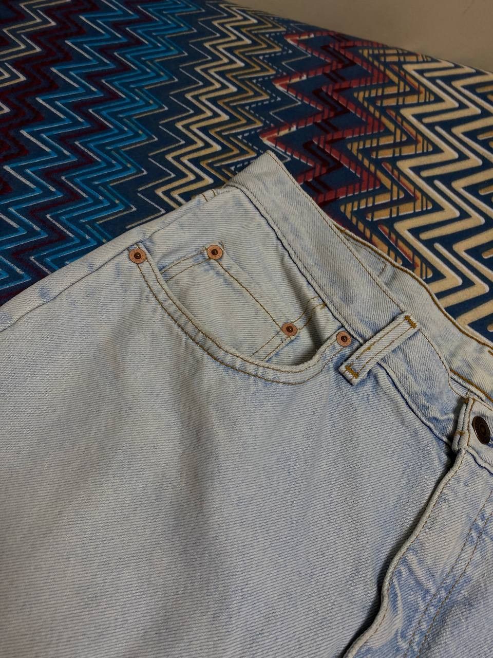 Levi's Vintage Levi’s Jeans 505 Model Y2K AmericanWear Casual Style Size US 36 / EU 52 - 8 Thumbnail