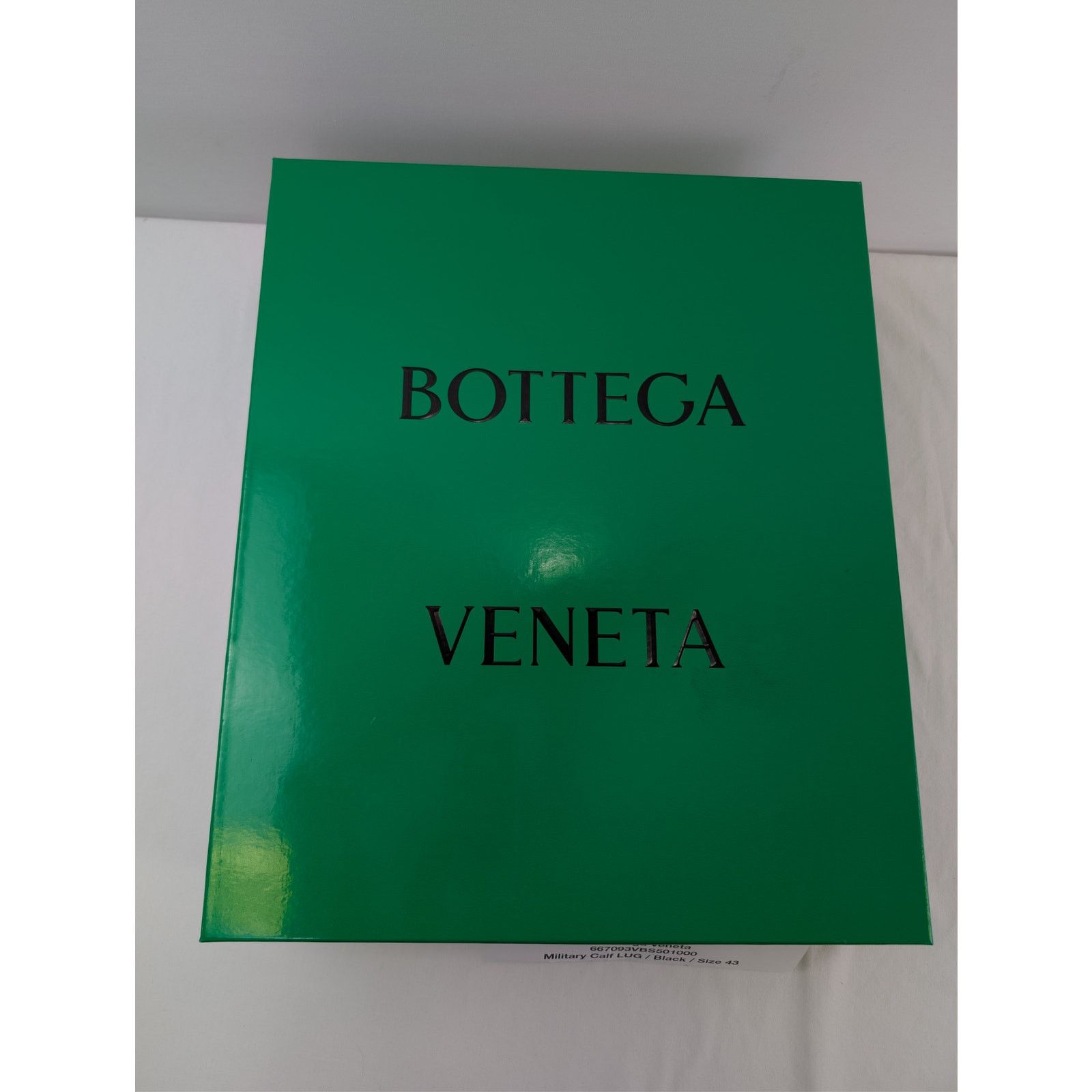 Bottega Veneta o1rshd1 Military Calf Lug Boots in Black Size US 10 / EU 43 - 14 Thumbnail
