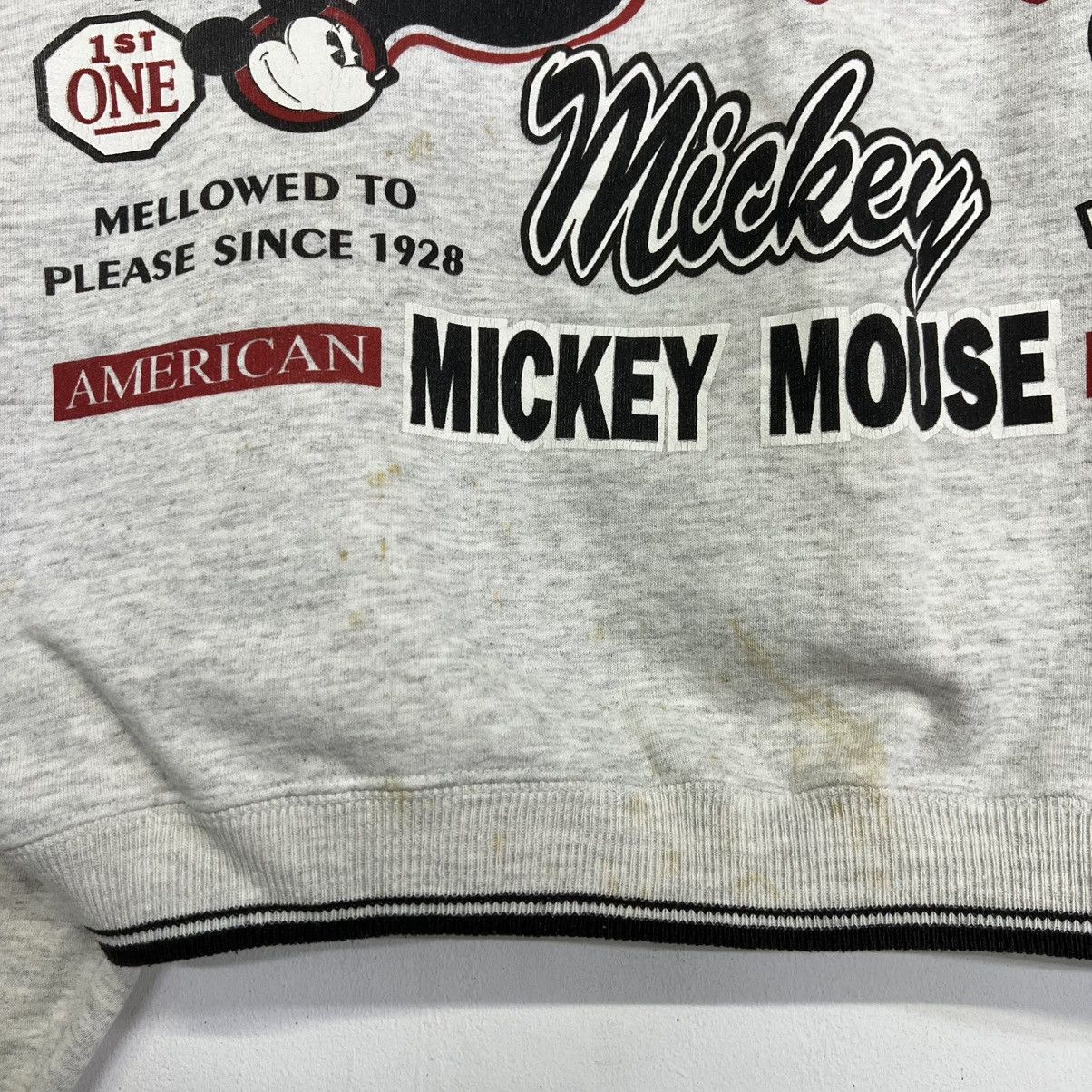Cartoon Network VTG 90 DISNEY MICKEY MOUSE BOXY HOODIE JUMPER SWEATSHIRT Size US S / EU 44-46 / 1 - 5 Thumbnail