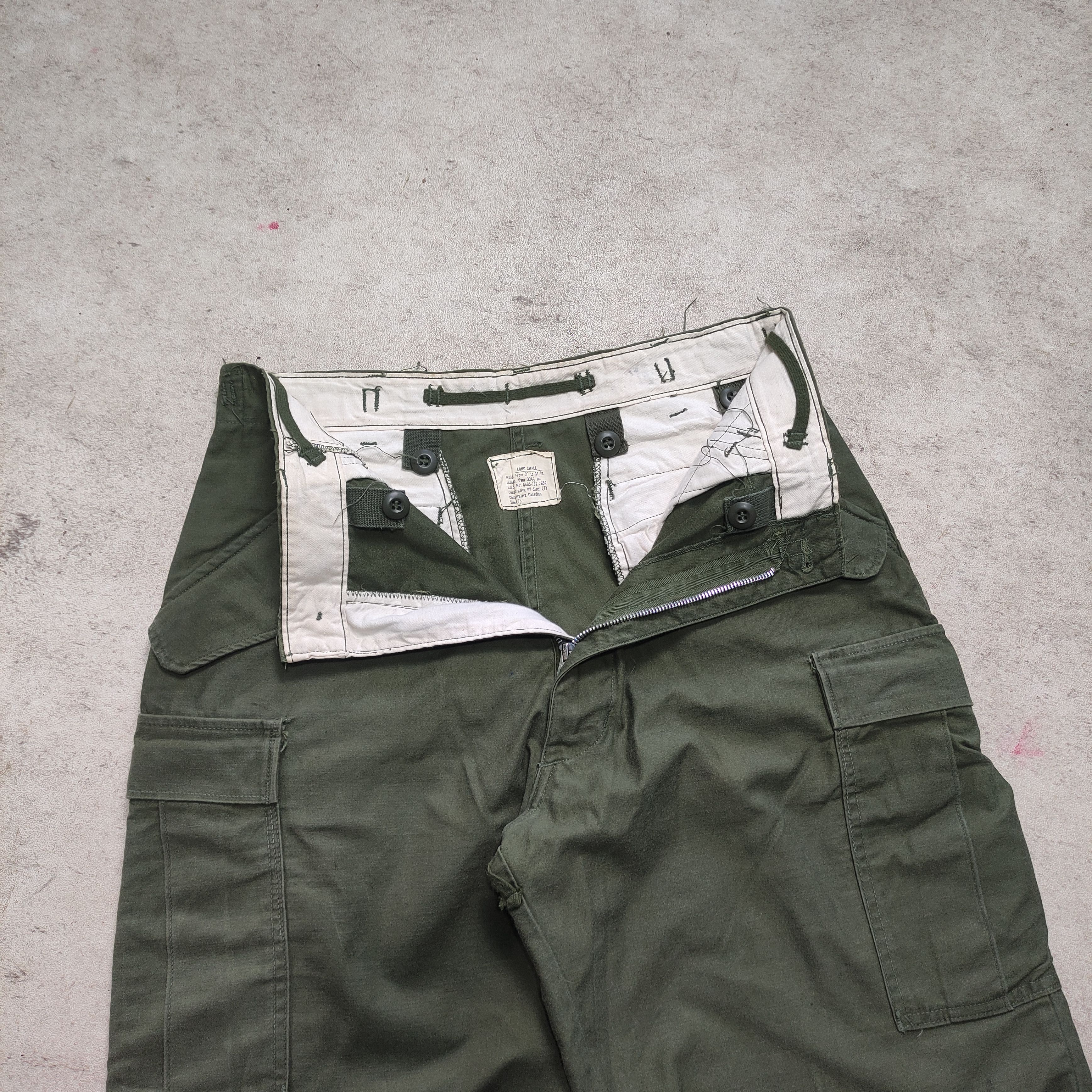 Buzz Rickson's Vintage M-65 Field Cargo Pants — Winfield MFG Size US 31 - 9 Thumbnail