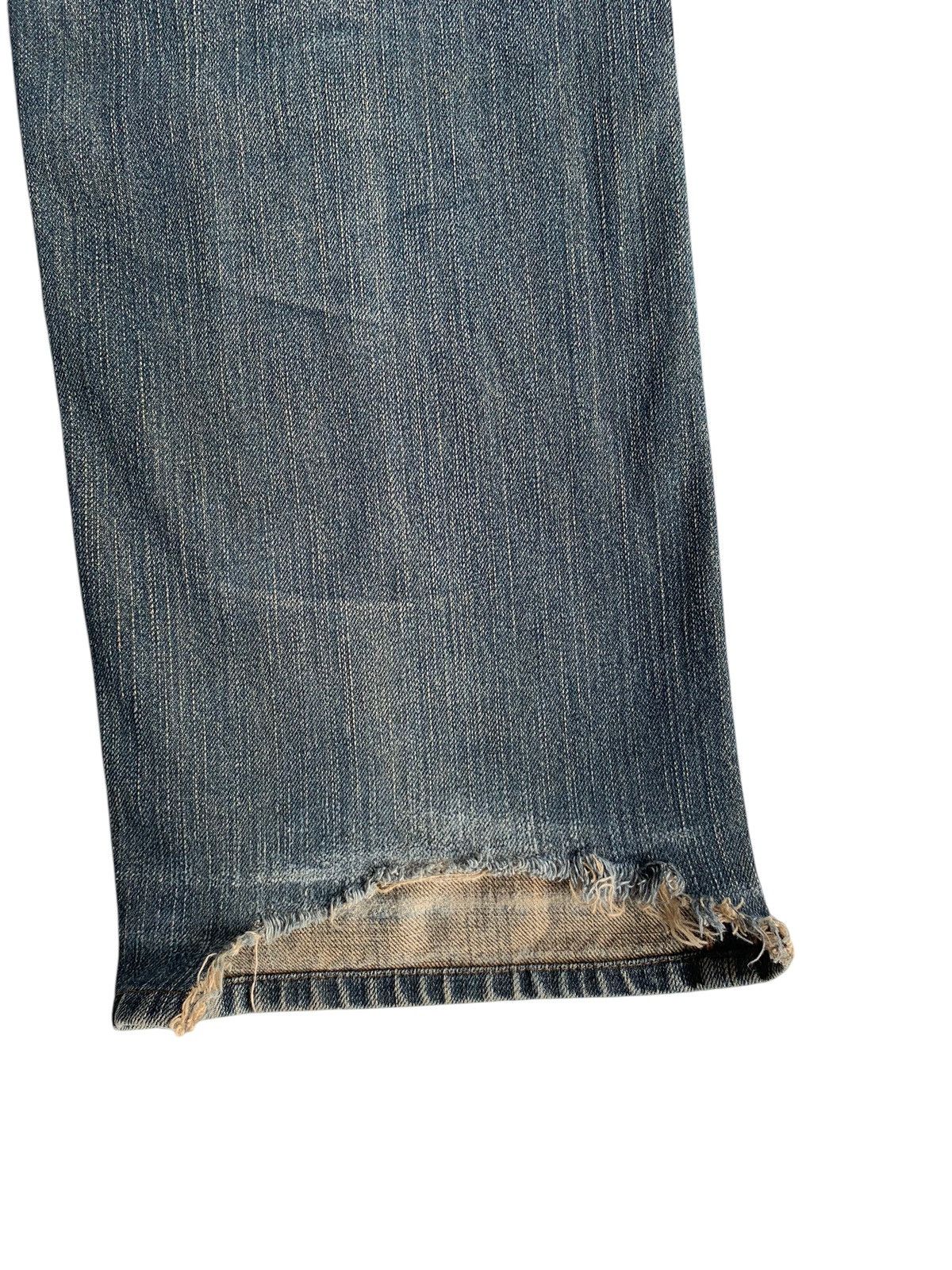 Edwin × If Six Was Nine × Kapital VINTAGE EDWIN 505Z SELVEDGE FADED MUDWASH DISTRESSED DENIM🎌 Size US 31 - 21 Thumbnail