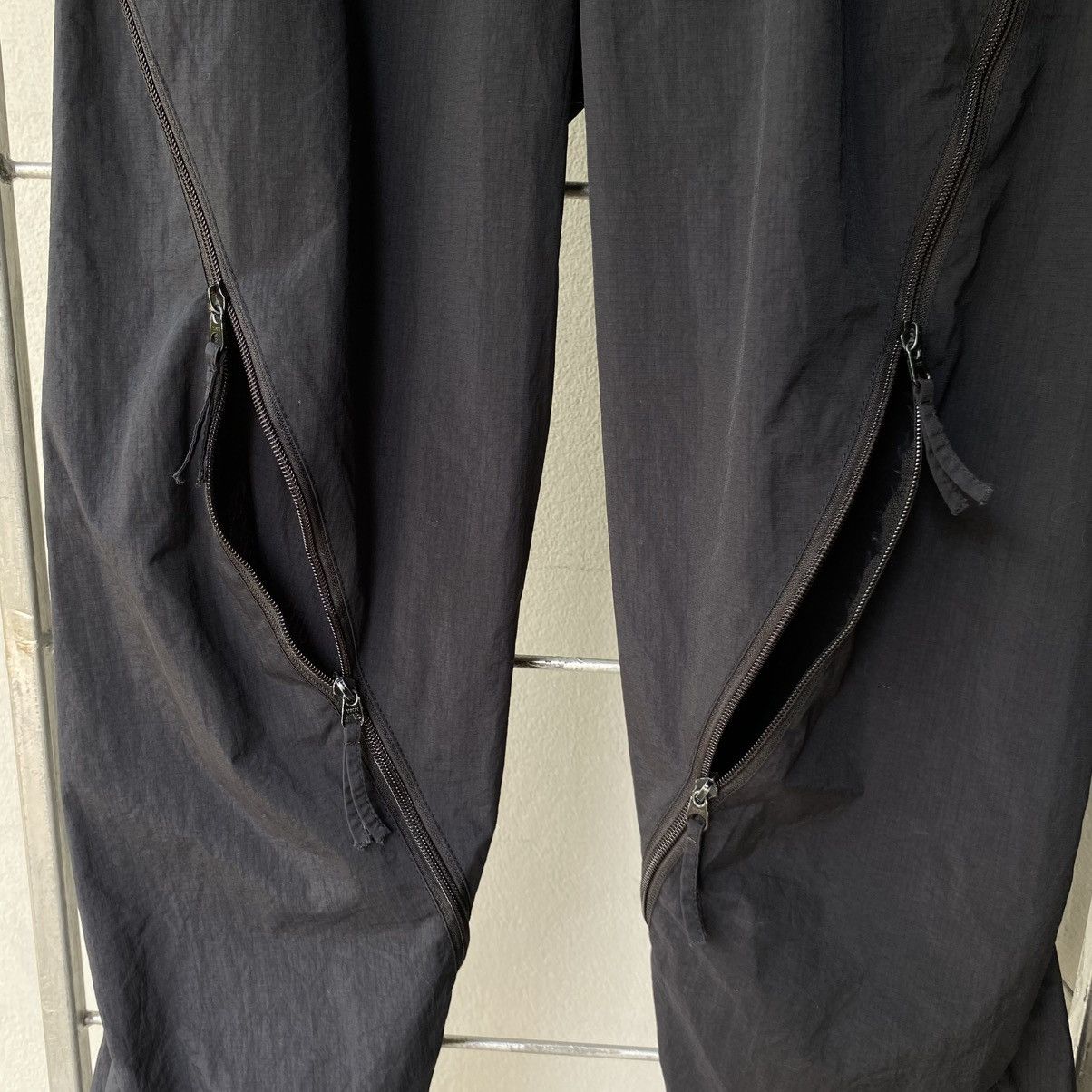 Final Home Final Home Black Nylon Survival Pants with Side Zippers Size US 30 / EU 46 - 3 Thumbnail