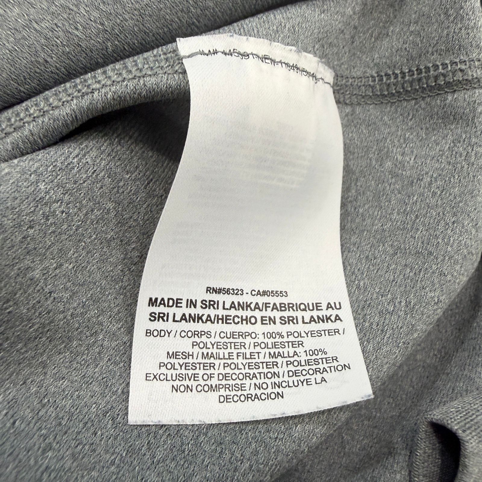 Nike Nike Michigan Wolverines 1/4 Zip Pullover Men's Large Gray Size US L / EU 52-54 / 3 - 5 Thumbnail