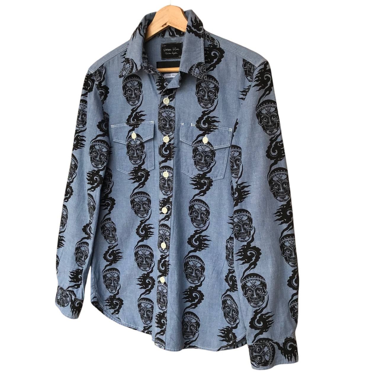 Number (N)ine × Takahiromiyashita The Soloist. NUMBERNINE X MAGICAL DESIGN SKULL PRINTED TAKAHIRO MIYASHITA Size US M / EU 48-50 / 2 - 4 Thumbnail