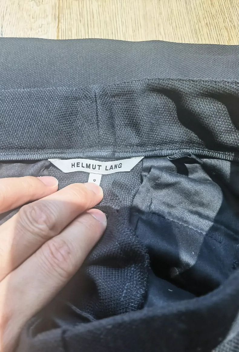 Helmut Lang HELMUT LANG size0 Pure wool leisure trousers Size 28" / US 6 / IT 42 - 2 Thumbnail