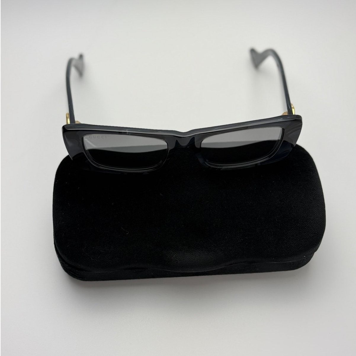 Gucci NEW Gucci Sunglasses GG0516S 013 Black Havana/Silver Mirror Size ONE SIZE - 9 Thumbnail