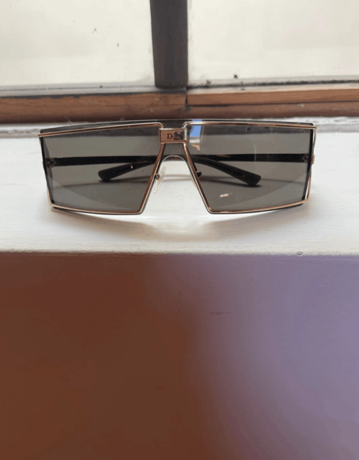 DIOR Sunglasses Troika Millenium Mask Ski Wrap Shield Logo