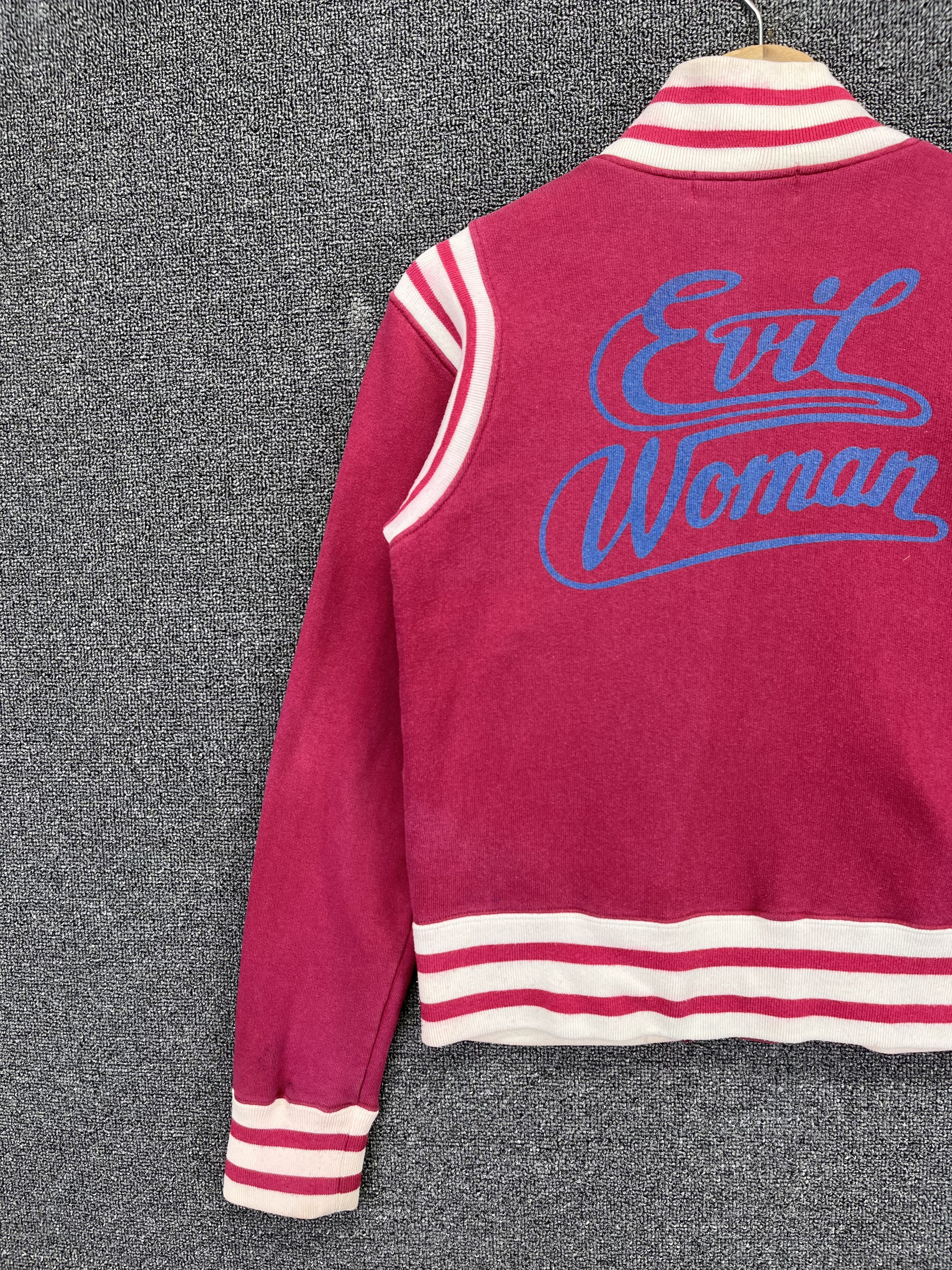 Hysteric Glamour Vintage Hysteric Glamour Evil Women Rare Varsity Jacket Size S / US 4 / IT 40 - 3 Thumbnail