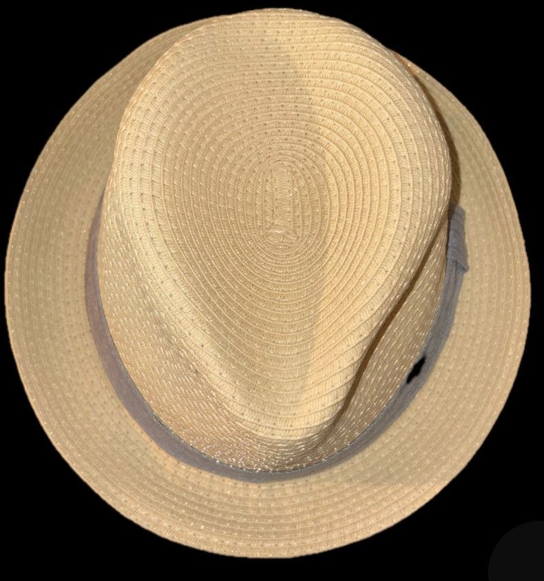 Daniel Cremieux Cremieux Straw Raffia Fedora NEW Size ONE SIZE - 12 Thumbnail