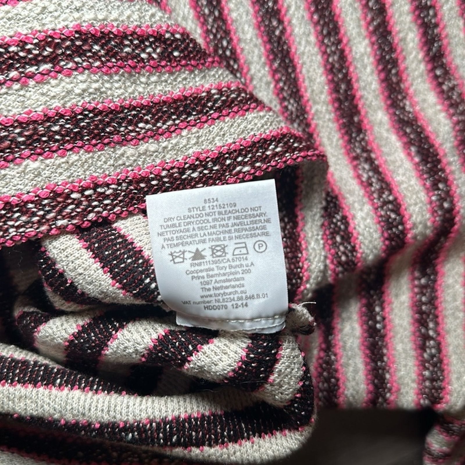 Tory Burch Tory Burch Long Sleeve Knit Sweater Top - Medium Size M / US 6-8 / IT 42-44 - 5 Thumbnail