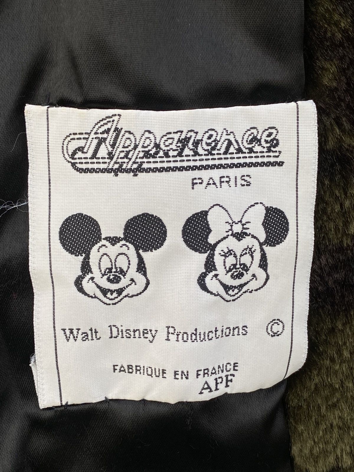 Mickey Mouse 1992 Apparence x Mickey Mouse Faux Fur Double Breasted Coat Size US M / EU 48-50 / 2 - 17 Thumbnail